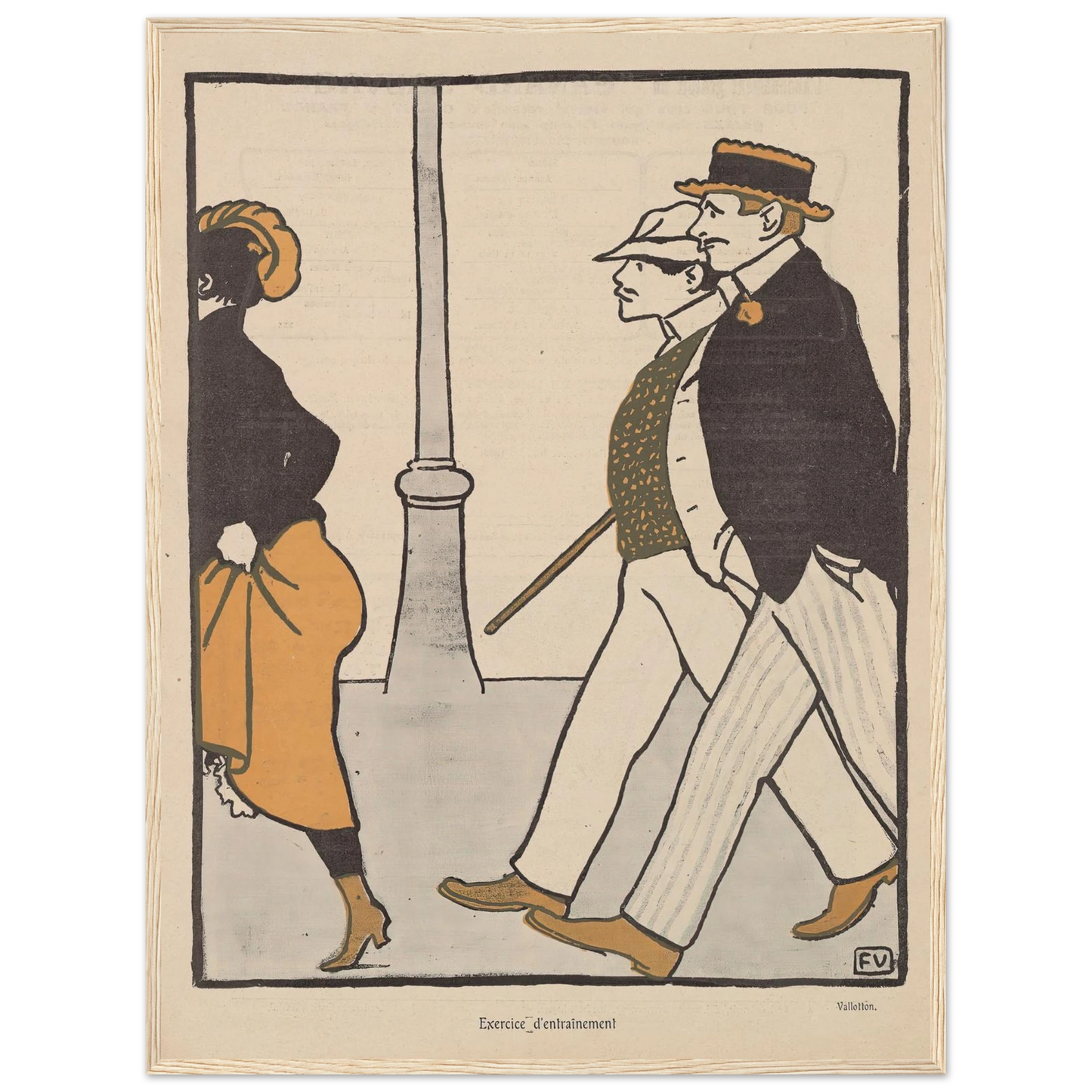 11 juillet 1903. Art Print | Felix Vallotton-Quipham Collections