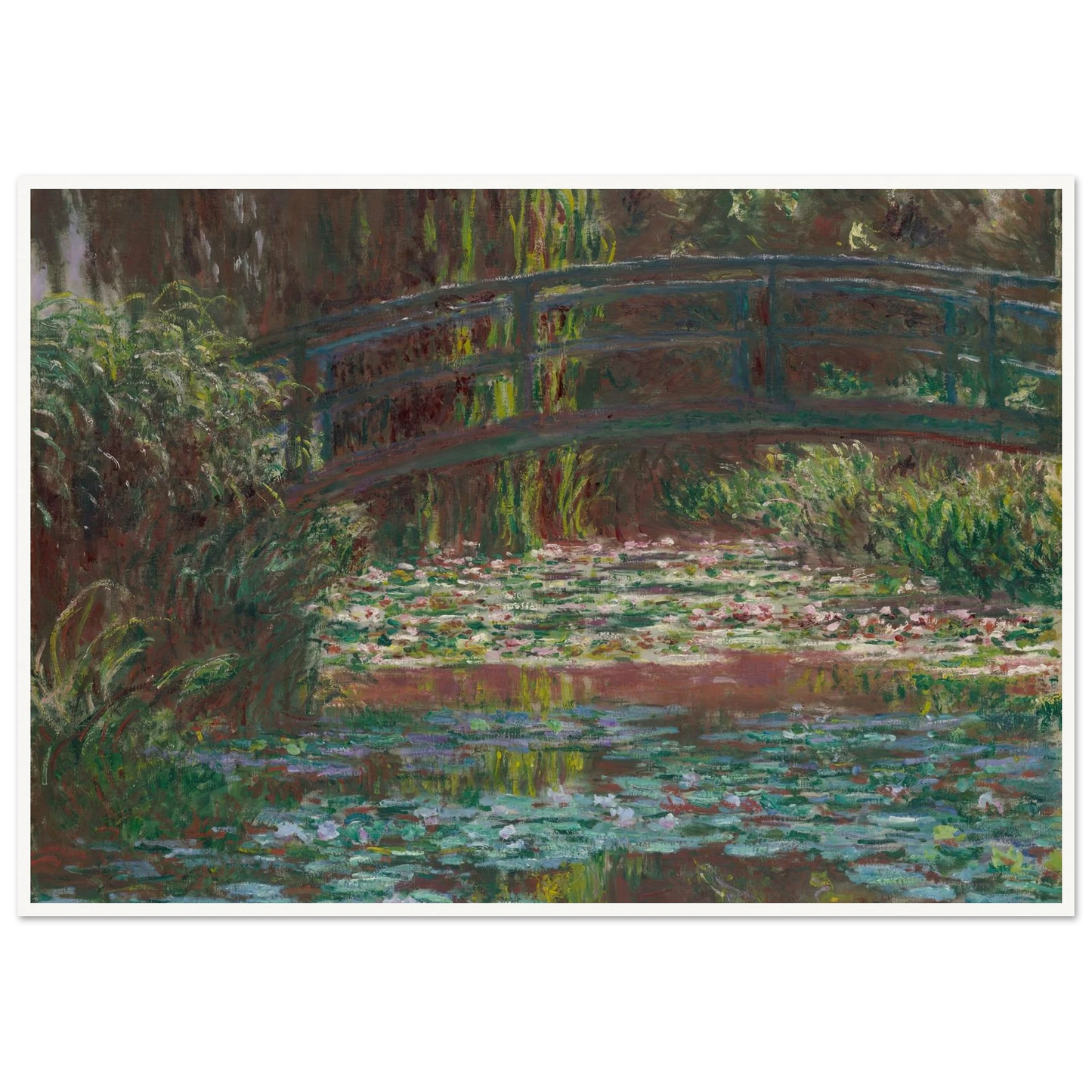 Water Lily Pond (1900) Art Print | Claude Monet-Quipham Collections
