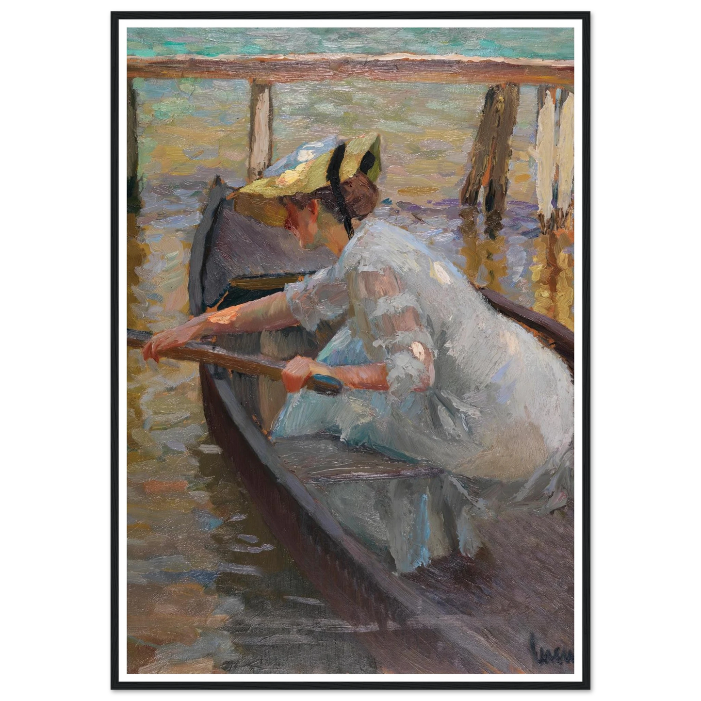Evening trip (1920) Art Print | Edward Cucue-Quipham Collections