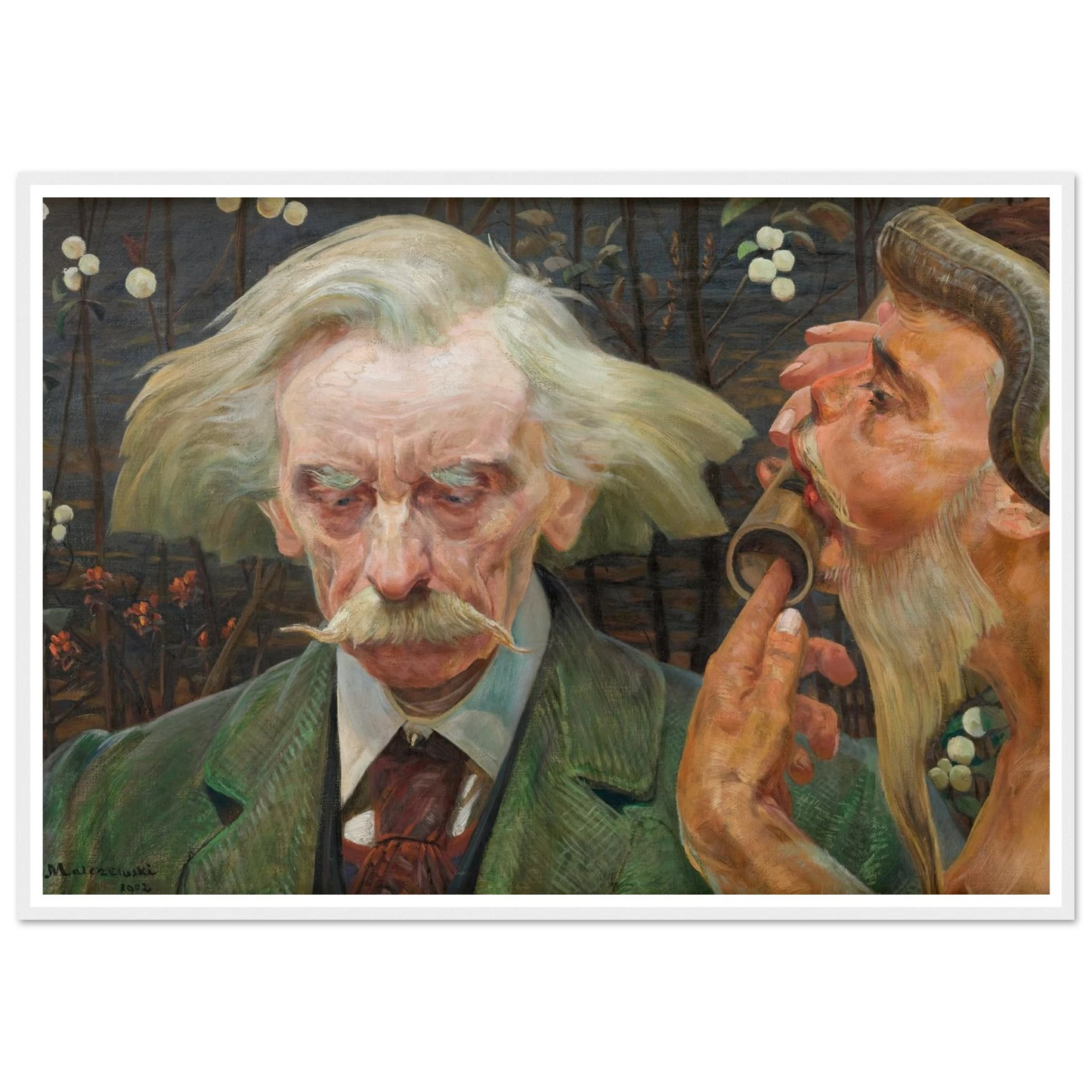 The Unknown Note (1902) Art Print | Jacek Malczewski-Quipham Collections