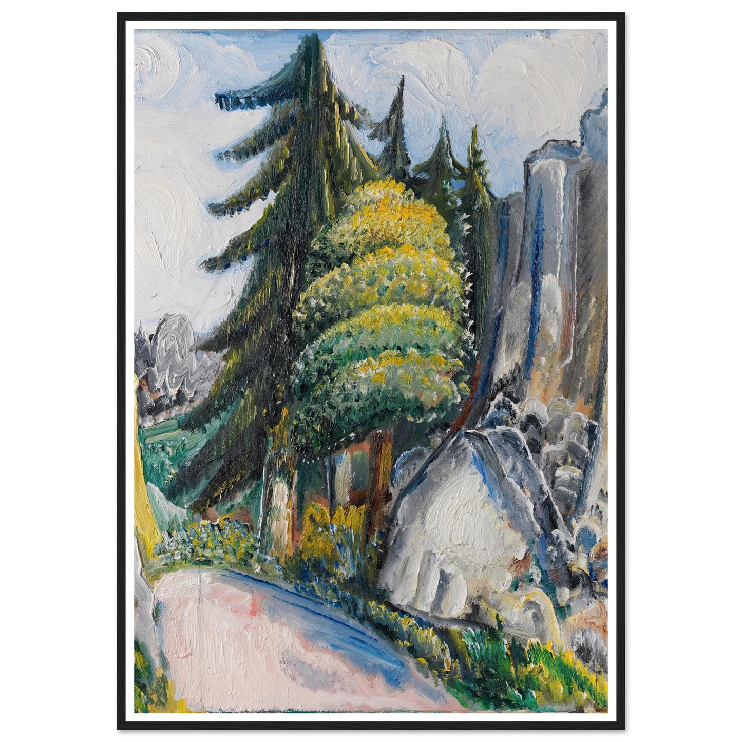 Alblandschaft (1932) Art Print | Paul Kleinschmidt-Quipham Collections