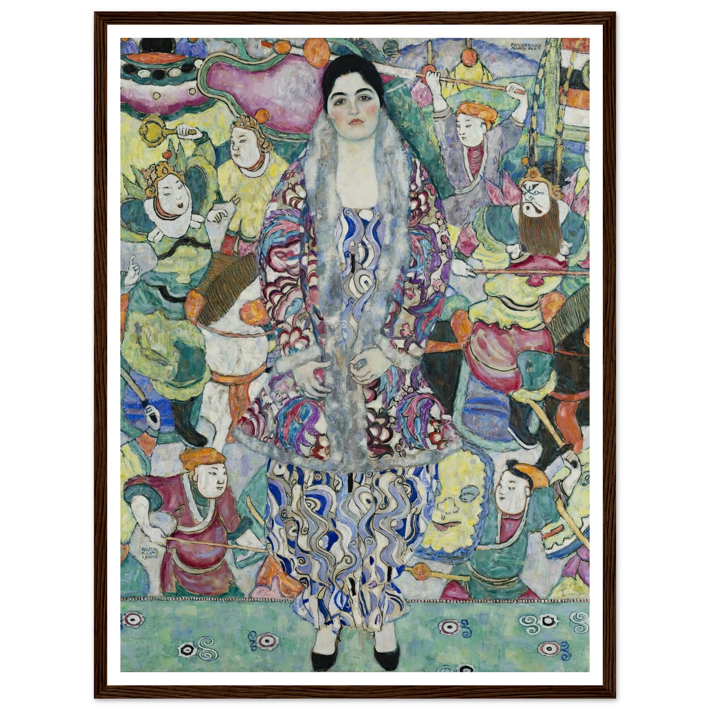 Portrait of Friederike Maria Beer (1916) Art Print | Gustav Klimt-Quipham Collections