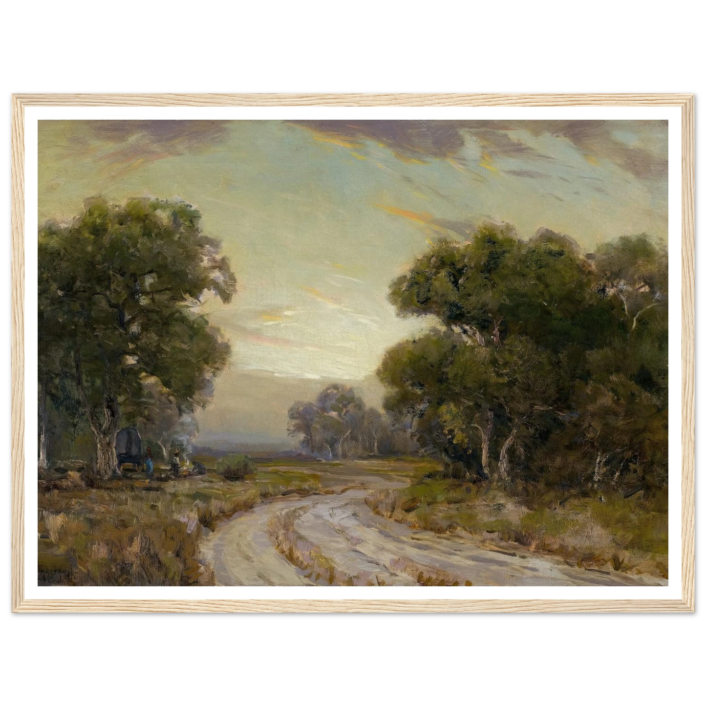 Evening Near Jackson, Southwest Texas Art Print | Julian Onderdonk-Quipham Collections