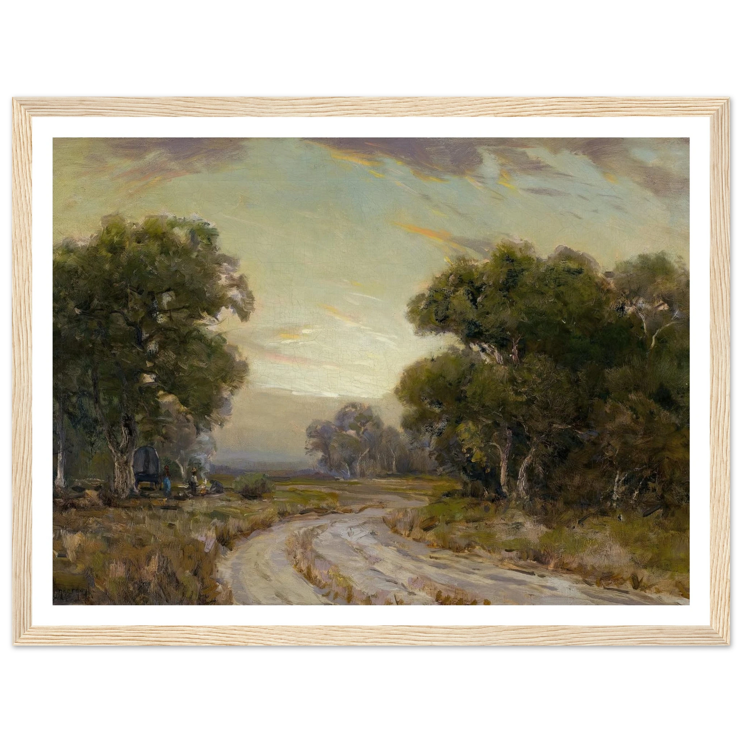 Evening Near Jackson, Southwest Texas Art Print | Julian Onderdonk-Quipham Collections