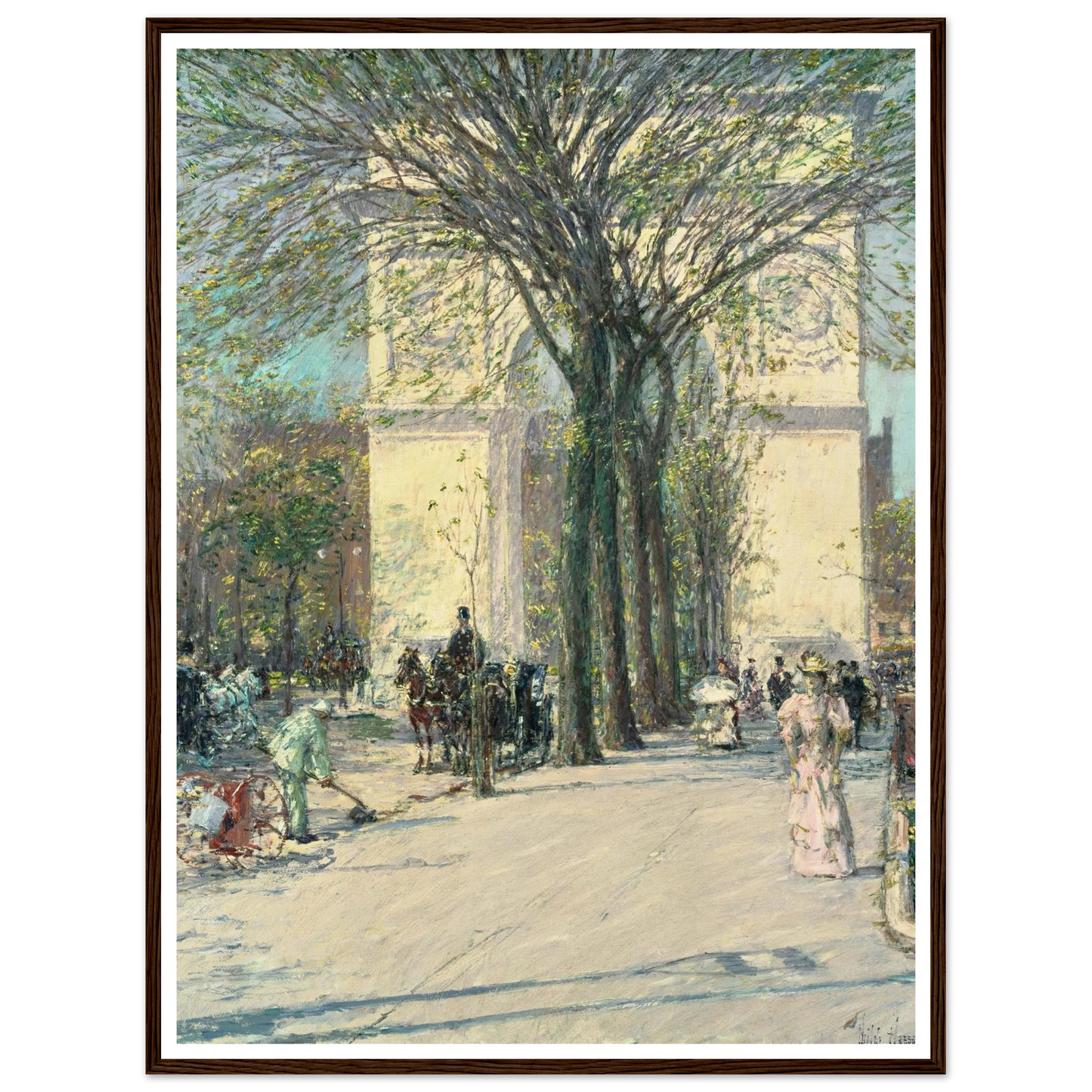 Washington Arch, Spring Art Print | Childe Hassam-Quipham Collections