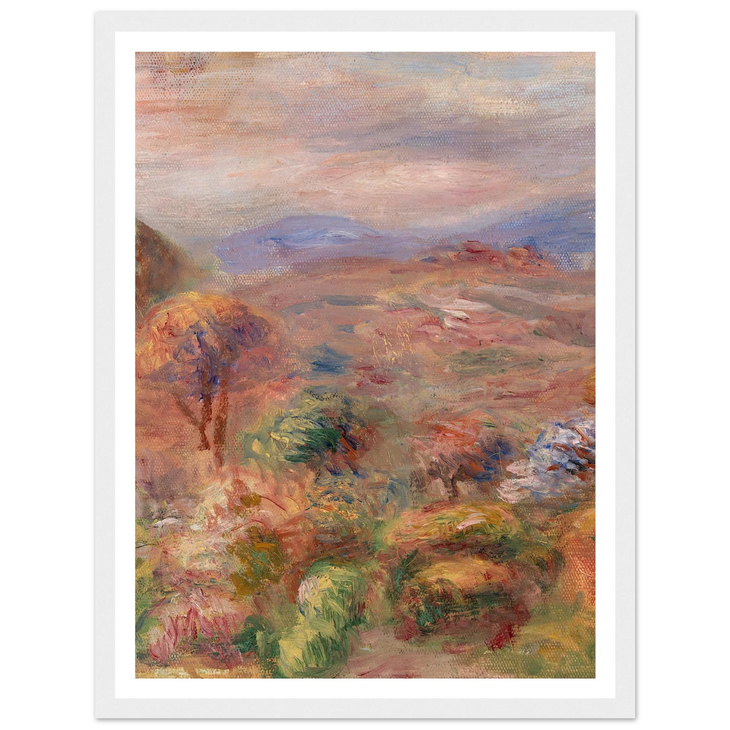 Landscape (Paysage) (c. 1911) Art Print | Pierre Auguste Renoir-Quipham Collections