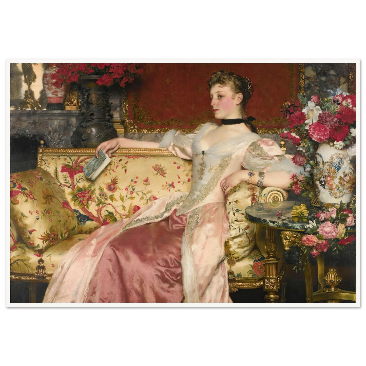 A moment of repose (1890) Art Print | Wladyslaw Czachorski-Quipham Collections