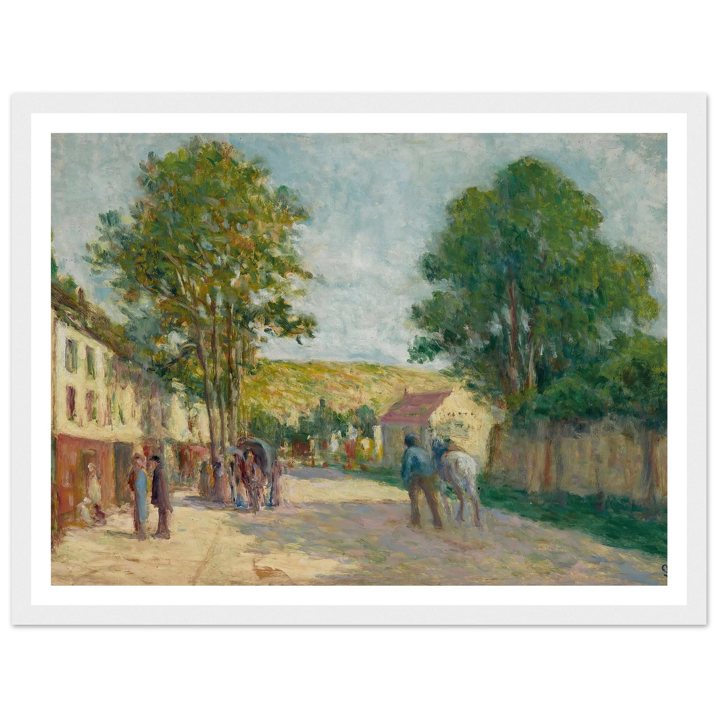 Environs de Paris Art Print | Maximilien Luce-Quipham Collections
