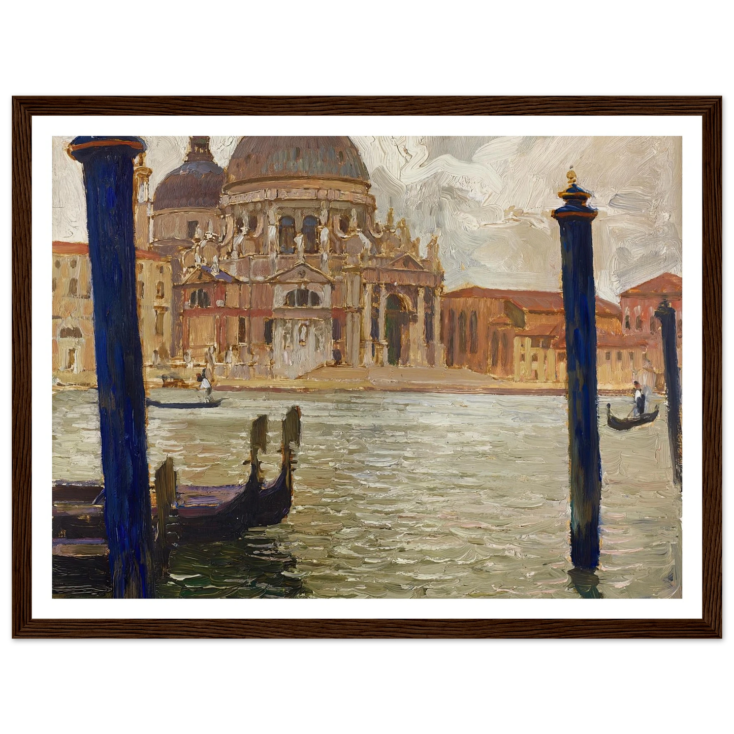 Santa Maria Della Salute Viewed from Across the Grand Canal Art Print | Carl Moll-Quipham Collections