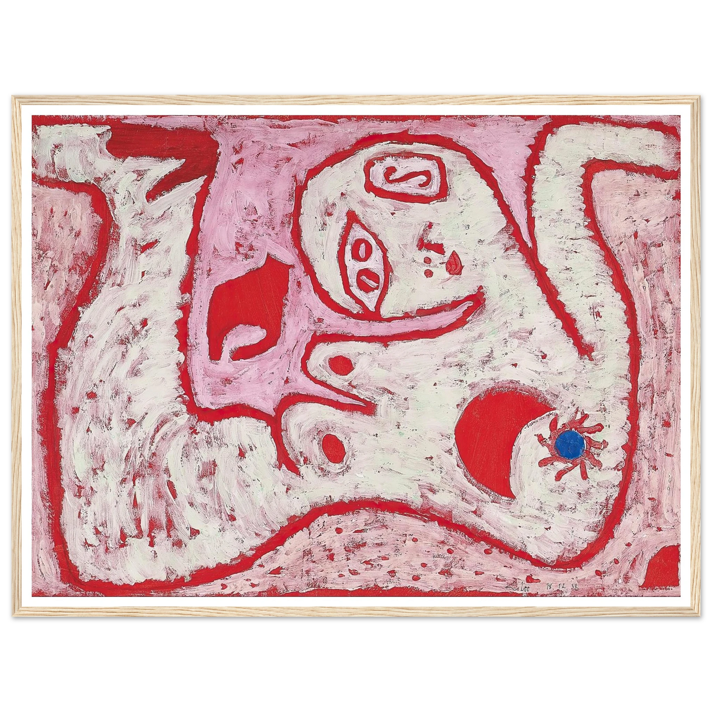 A Woman For Gods (1938) Art Print | Paul Klee-Quipham Collections