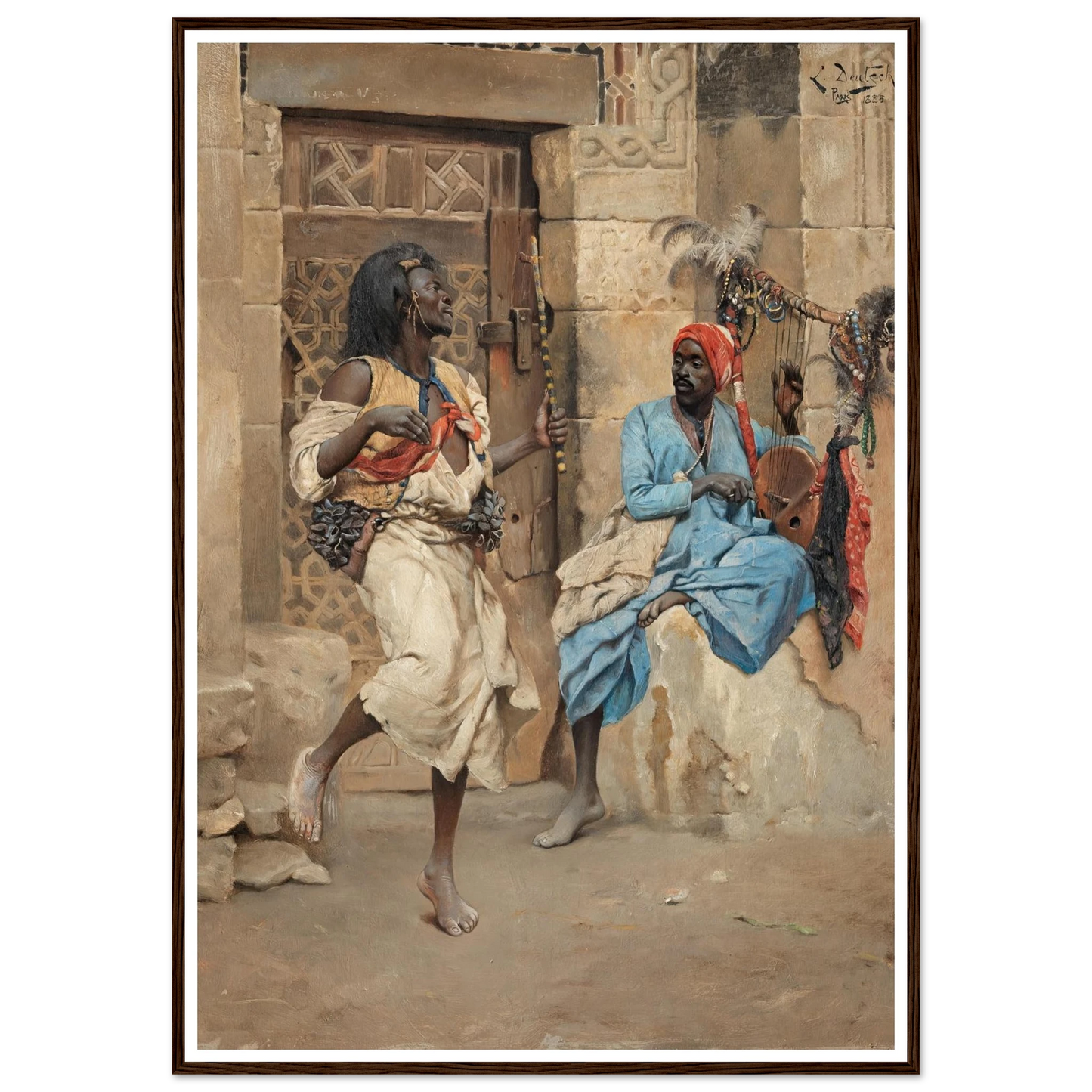 The Performance (1885) Art Print | Ludwig Deutsch-Quipham Collections
