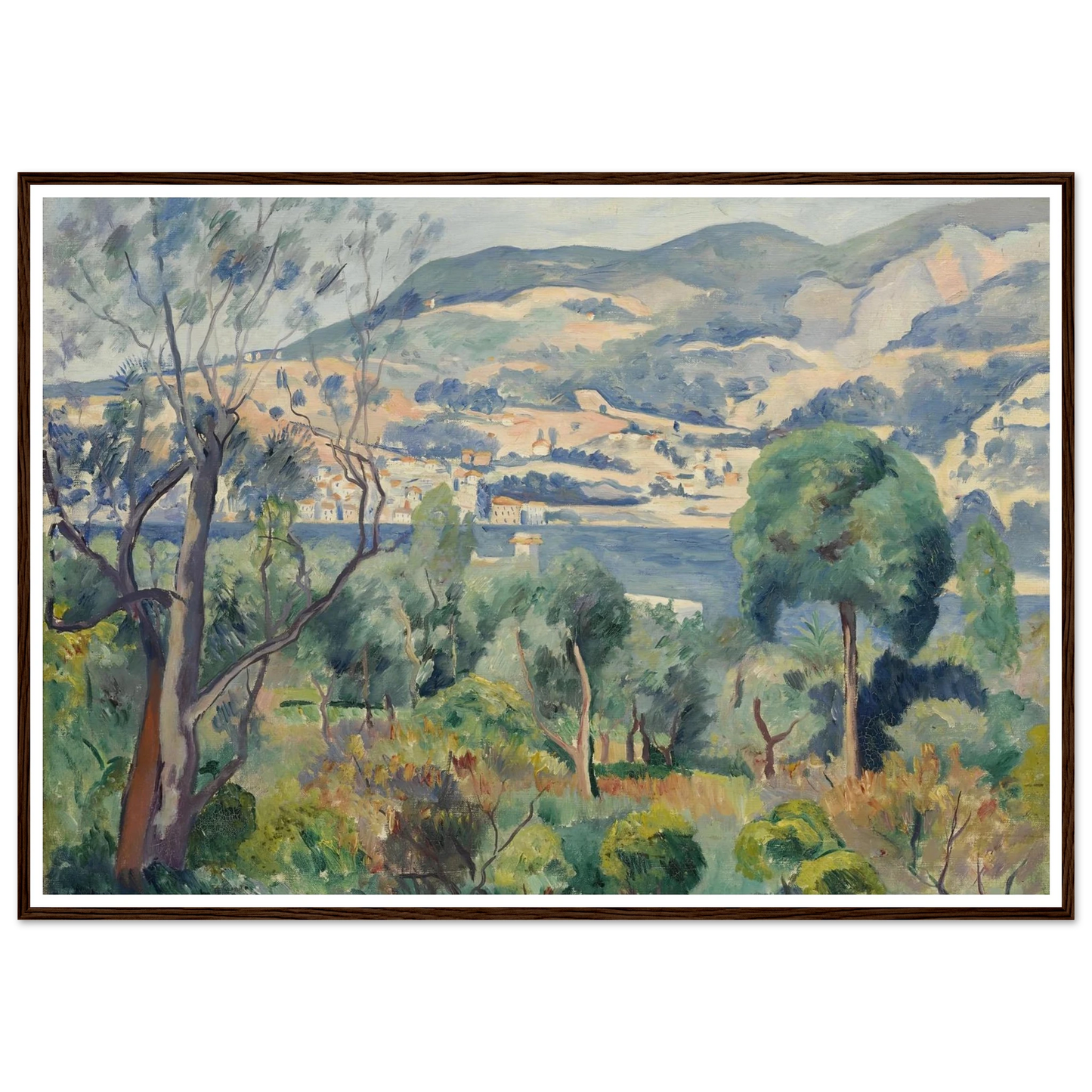 Rade de Villefranche (1913) Art Print | Henri Manguin-Quipham Collections
