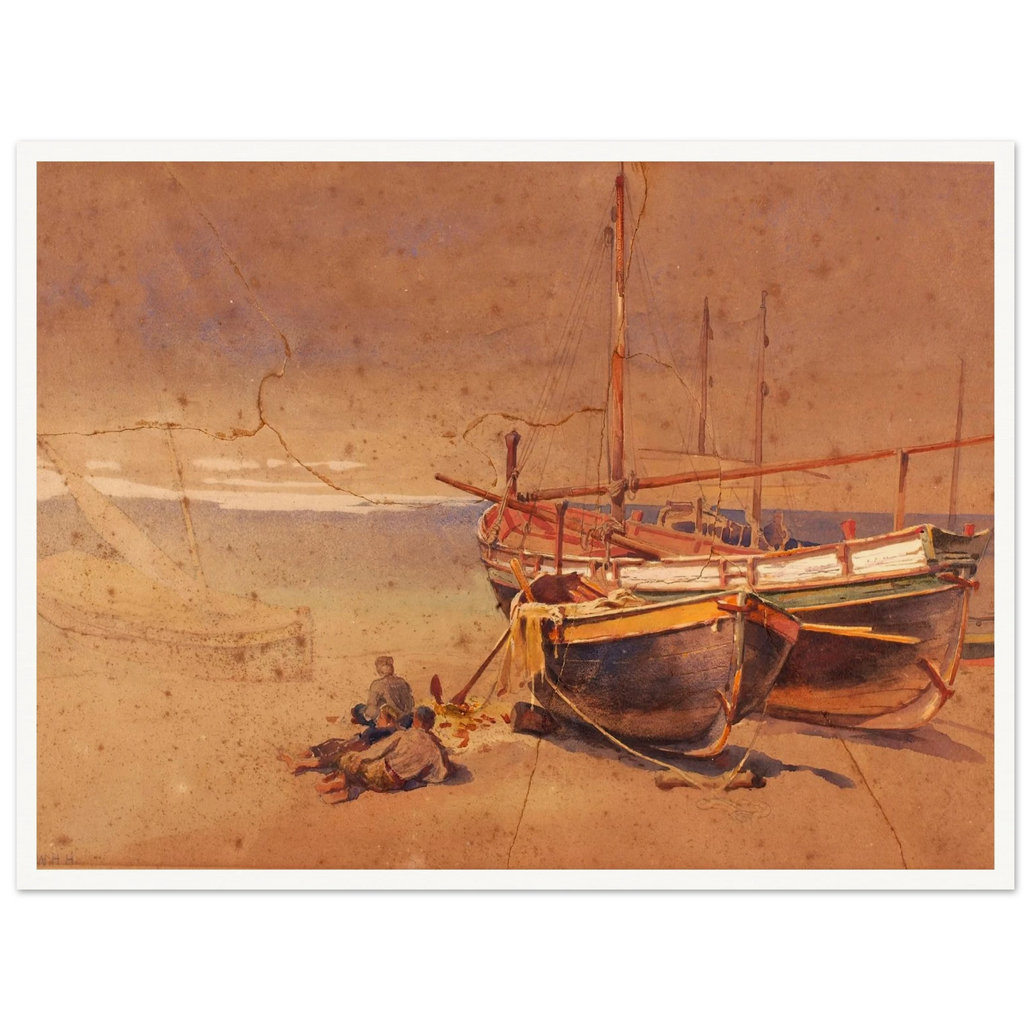 Capri (1880) Art Print | William Henry Holmes-Quipham Collections