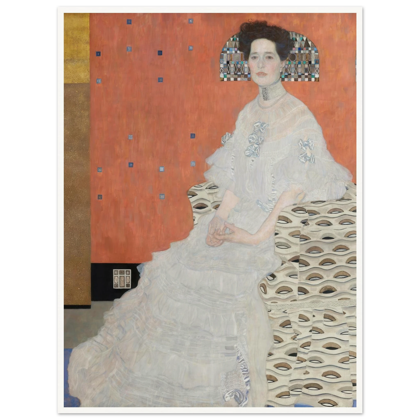 Fritza Riedler (1906) Art Print | Gustav Klimt-Quipham Collections