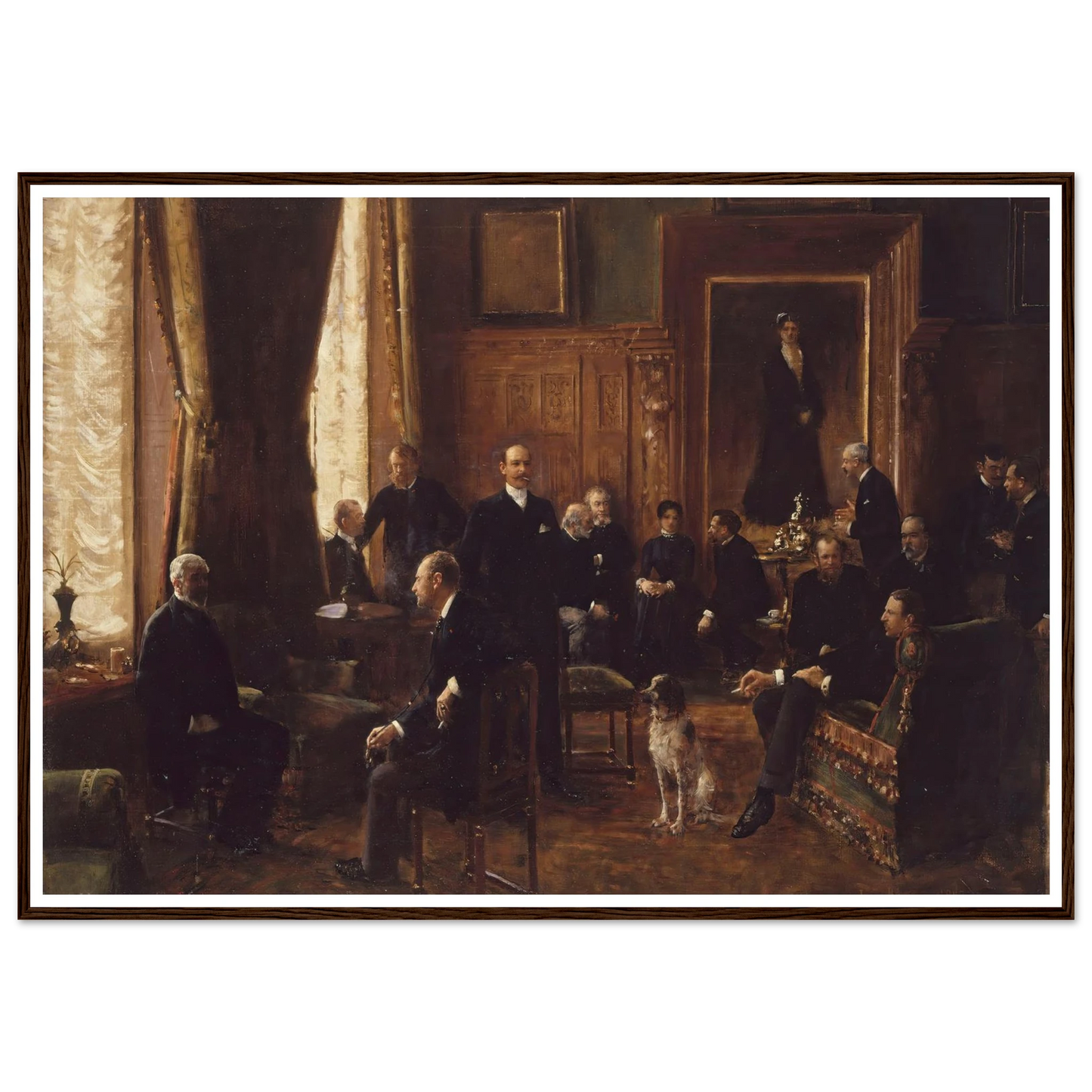 Le salon de la comtesse Potocka (1887) Art Print | Jean Beraud-Quipham Collections