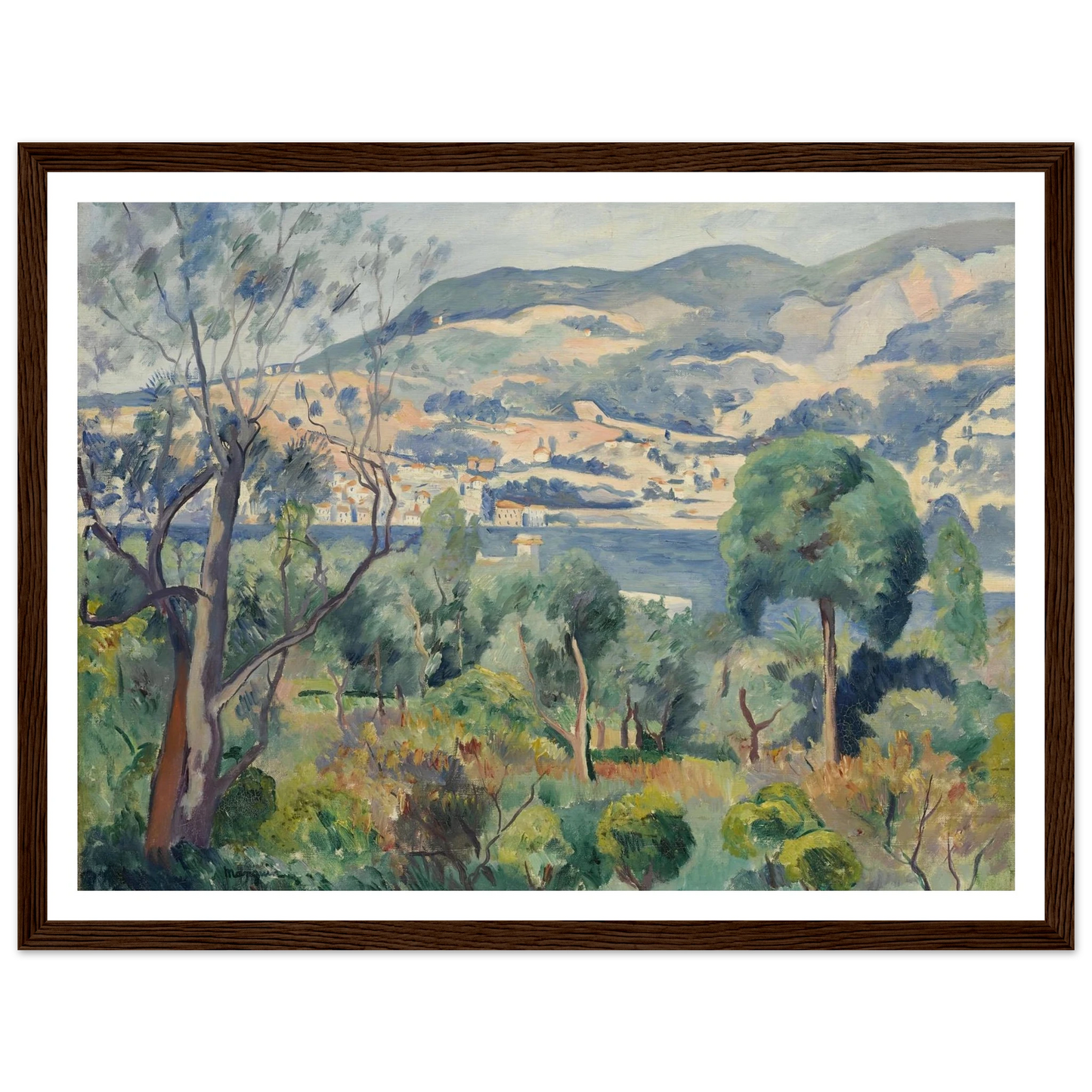 Rade de Villefranche (1913) Art Print | Henri Manguin-Quipham Collections