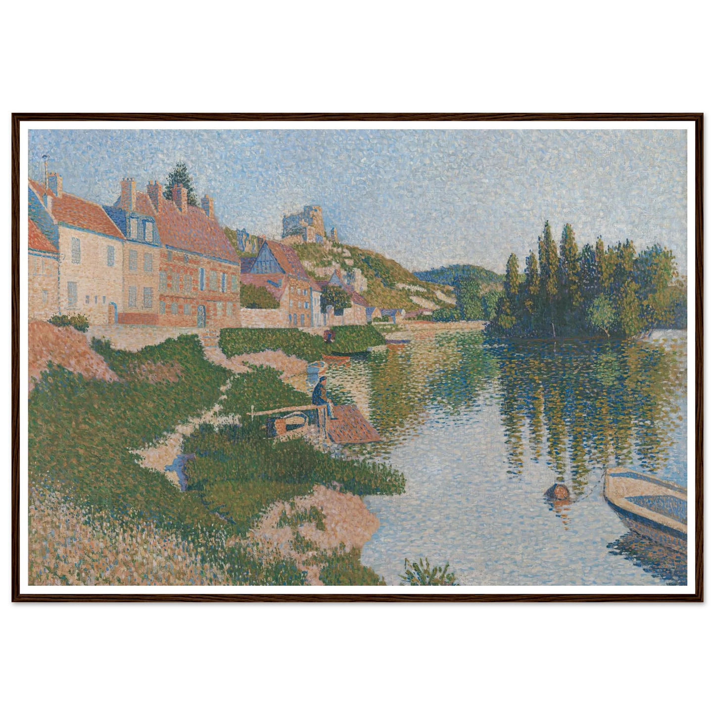 Les Andelys (1886) Art Print | Paul Signac-Quipham Collections