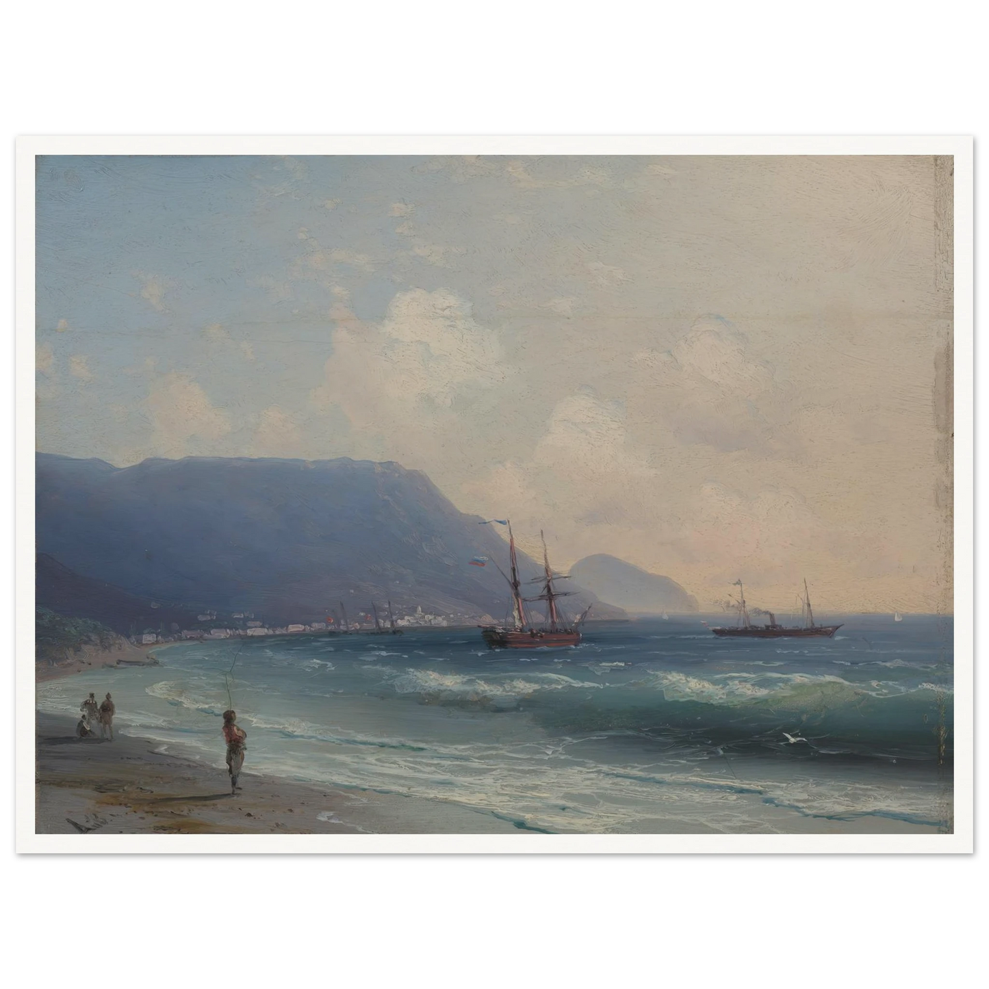 Seascape Art Print | Ivan Konstantinovich Aivazovsky-Quipham Collections