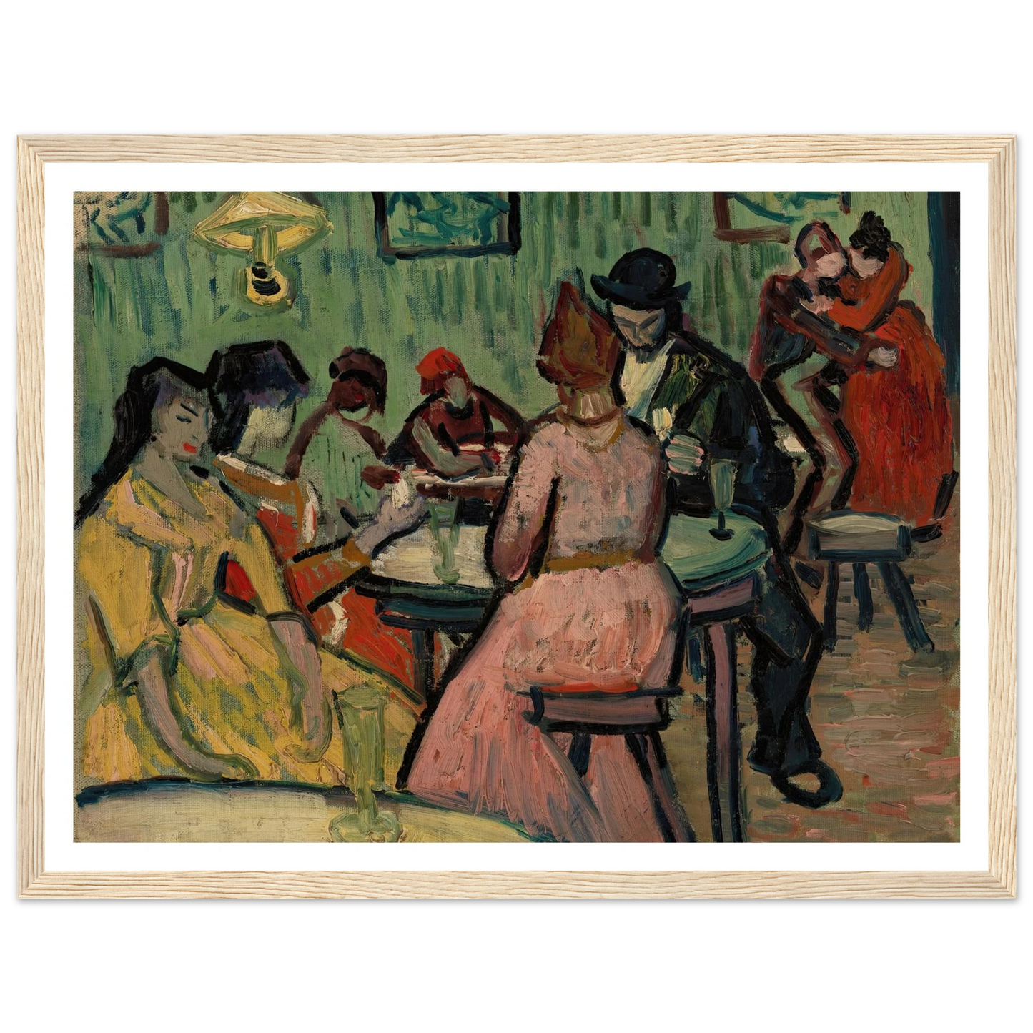 The Brothel (Le Lupanar) (1888) Art Print | Vincent van Gogh-Quipham Collections