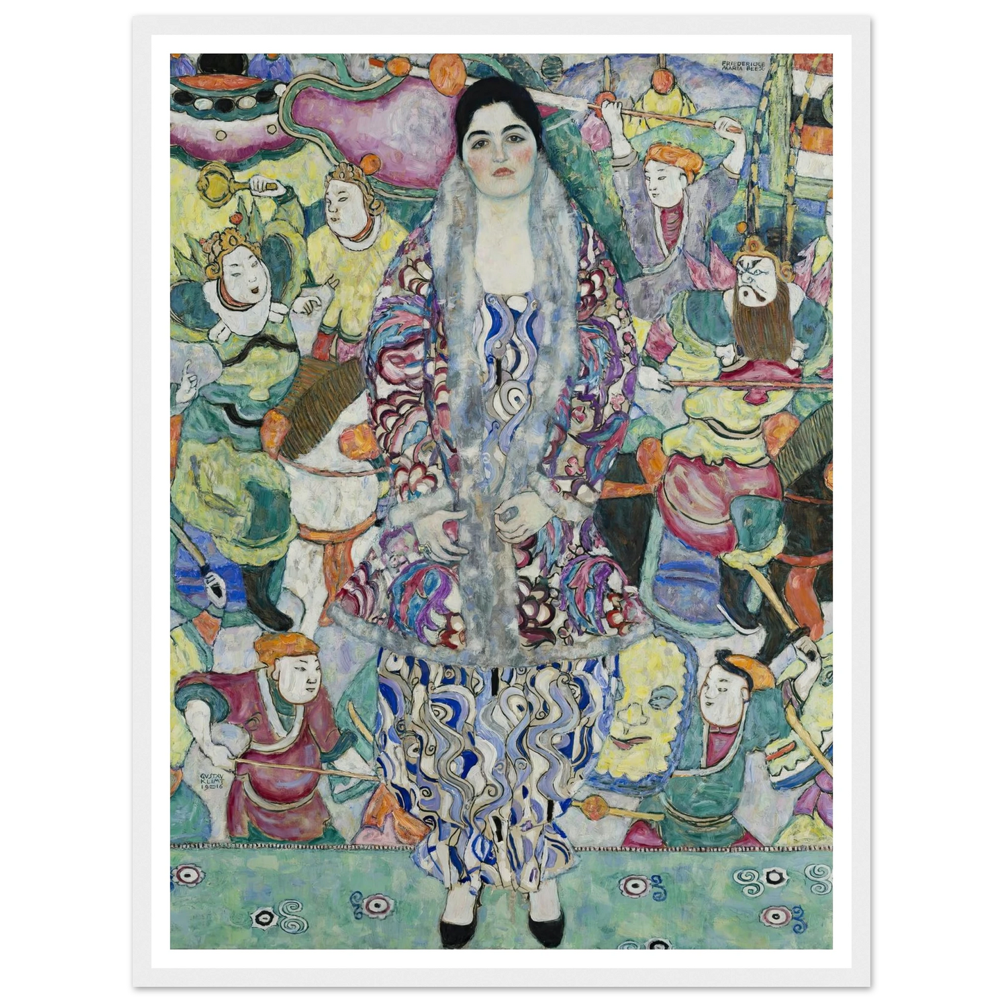 Portrait of Friederike Maria Beer (1916) Art Print | Gustav Klimt-Quipham Collections
