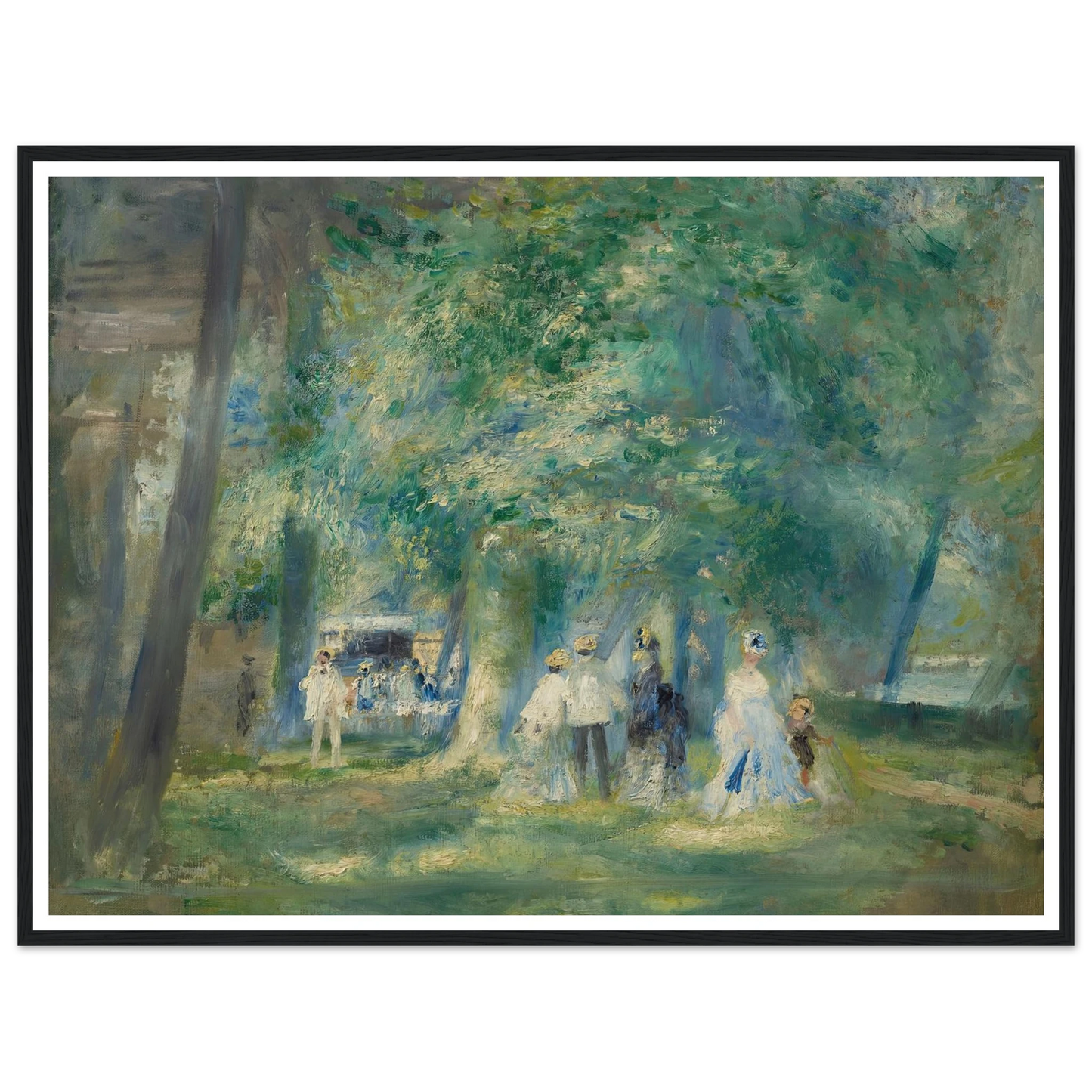 La fête à Saint-Cloud (1871) Art Print | Pierre Auguste Renoir-Quipham Collections
