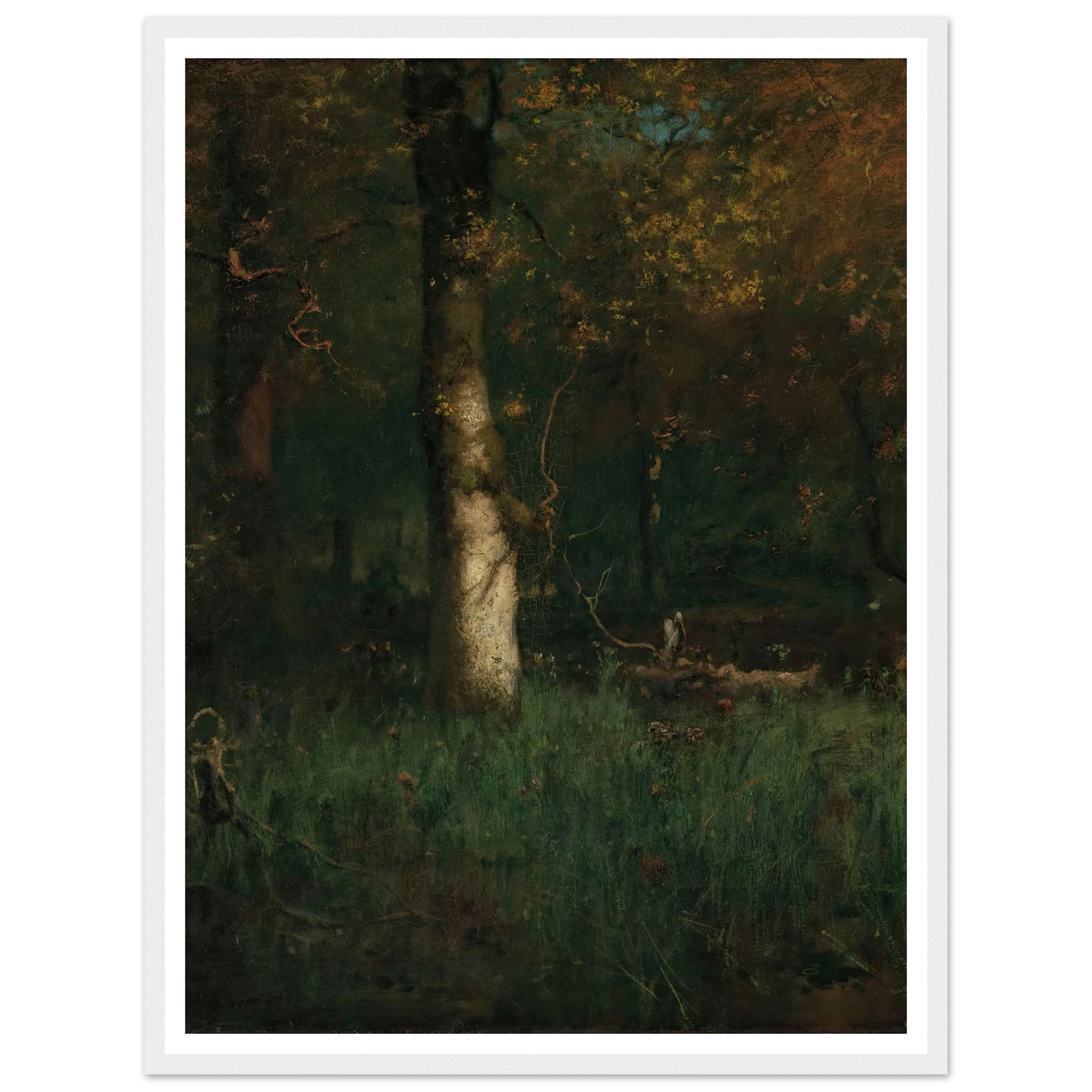 The Home of the Heron (1891) Art Print | George Inness-Quipham Collections