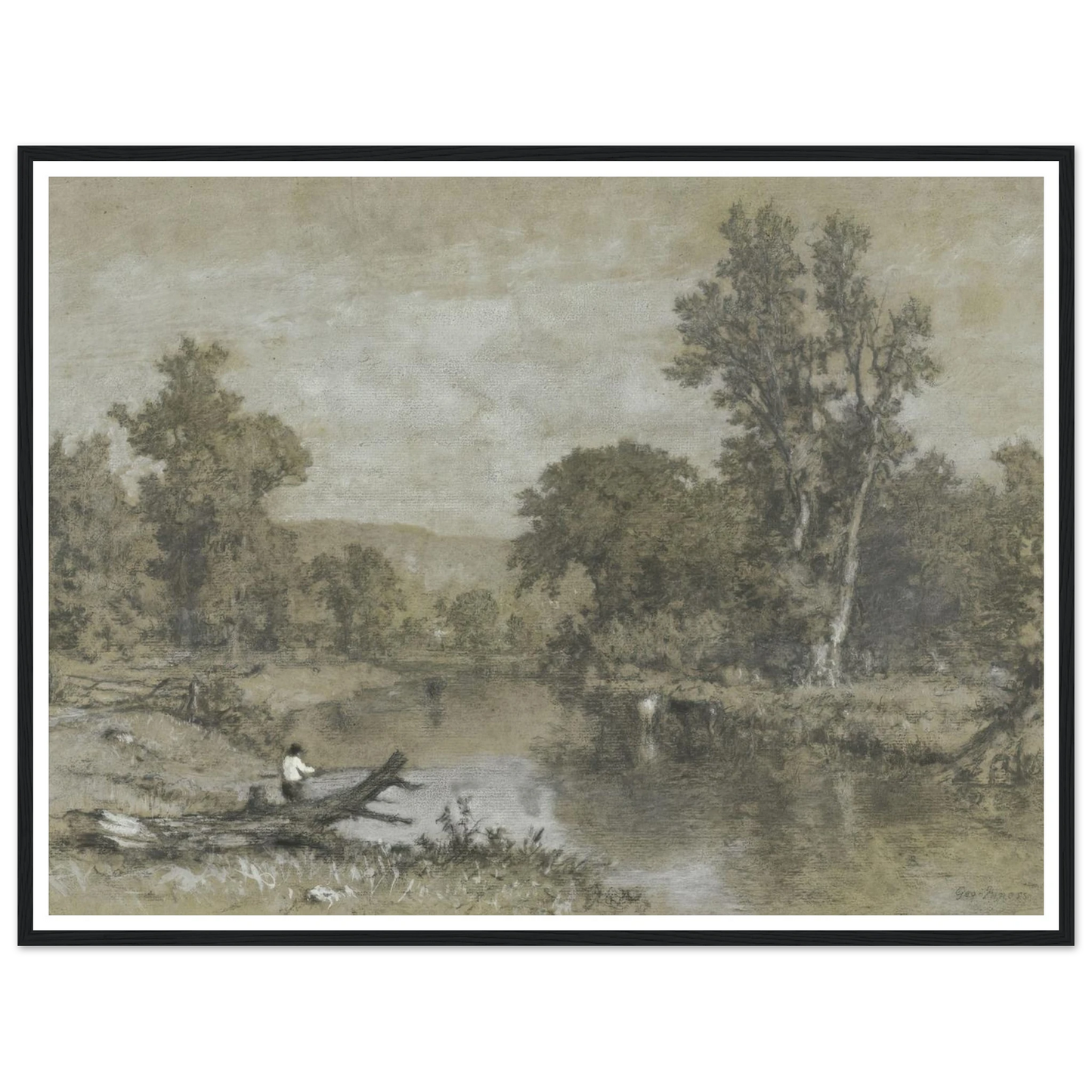 Milton, New York (ca. 1856) Art Print | George Inness-Quipham Collections