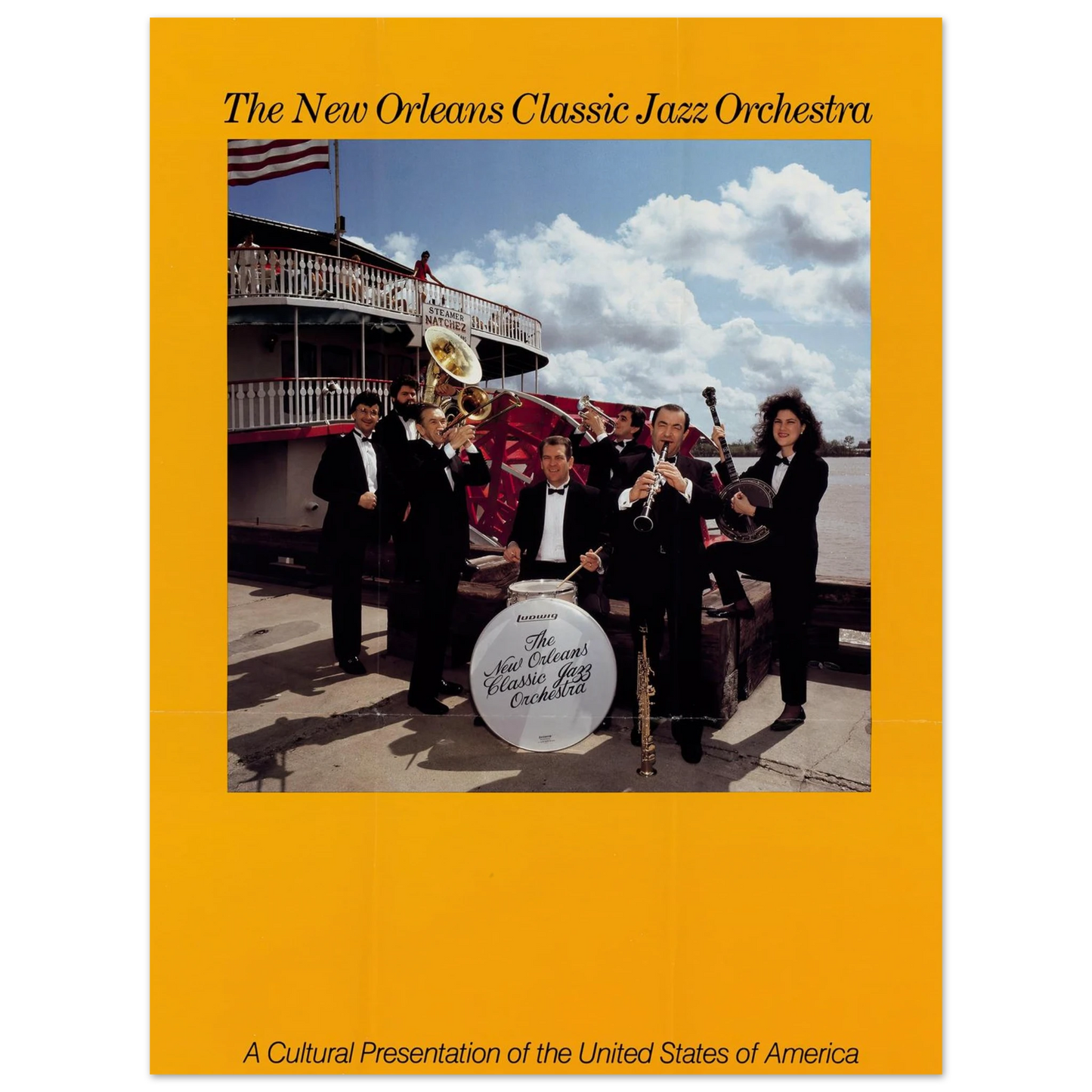 The New Orleans Classic Jazz Orchestra Art Print | US Information Agency-Quipham Collections