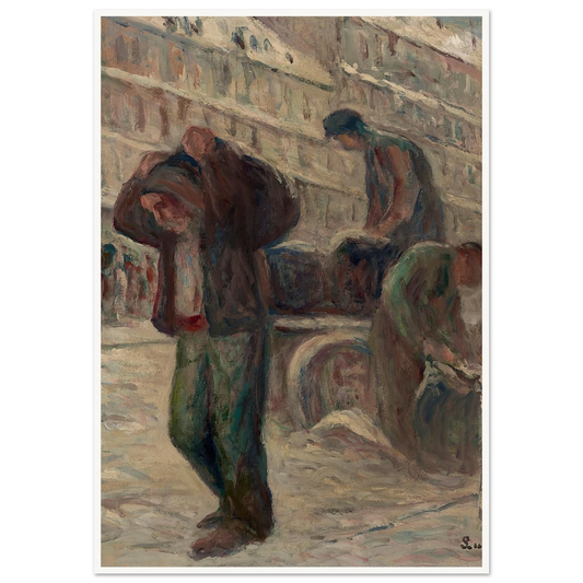 Le Bougnat (1937) Art Print | Maximilien Luce-Quipham Collections