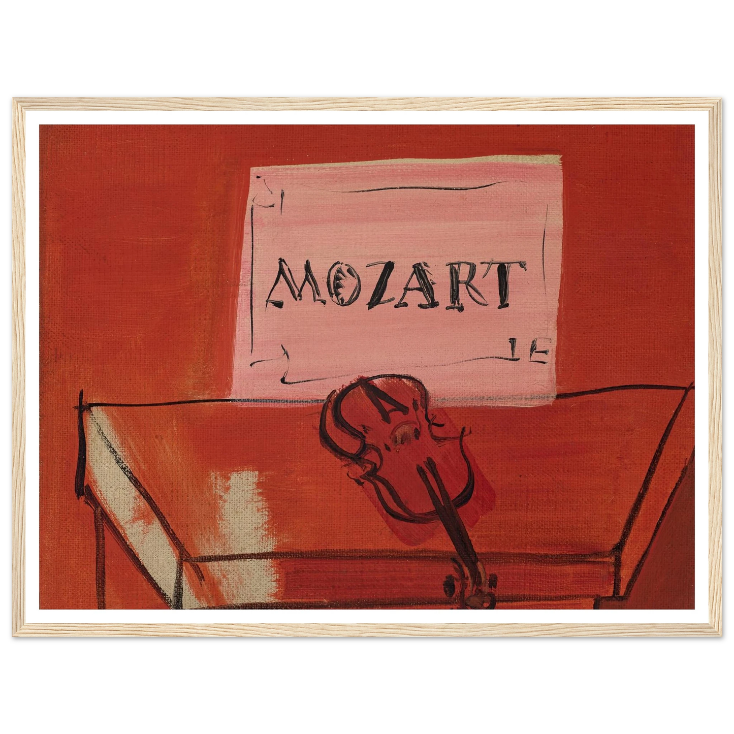 Le petit Mozart (1949) Art Print | Raoul Dufy-Quipham Collections