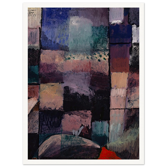 About a motif from Hammamet (1914) Art Print | Paul Klee-Quipham Collections