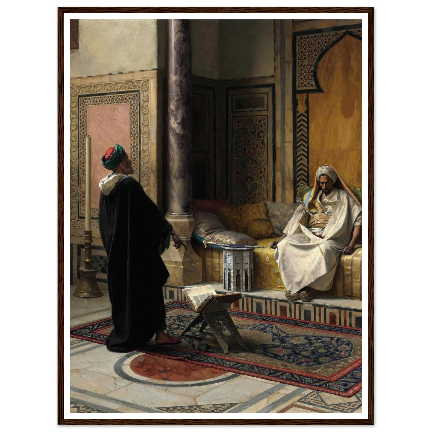 Learned Advice (1895) Art Print | Ludwig Deutsch-Quipham Collections