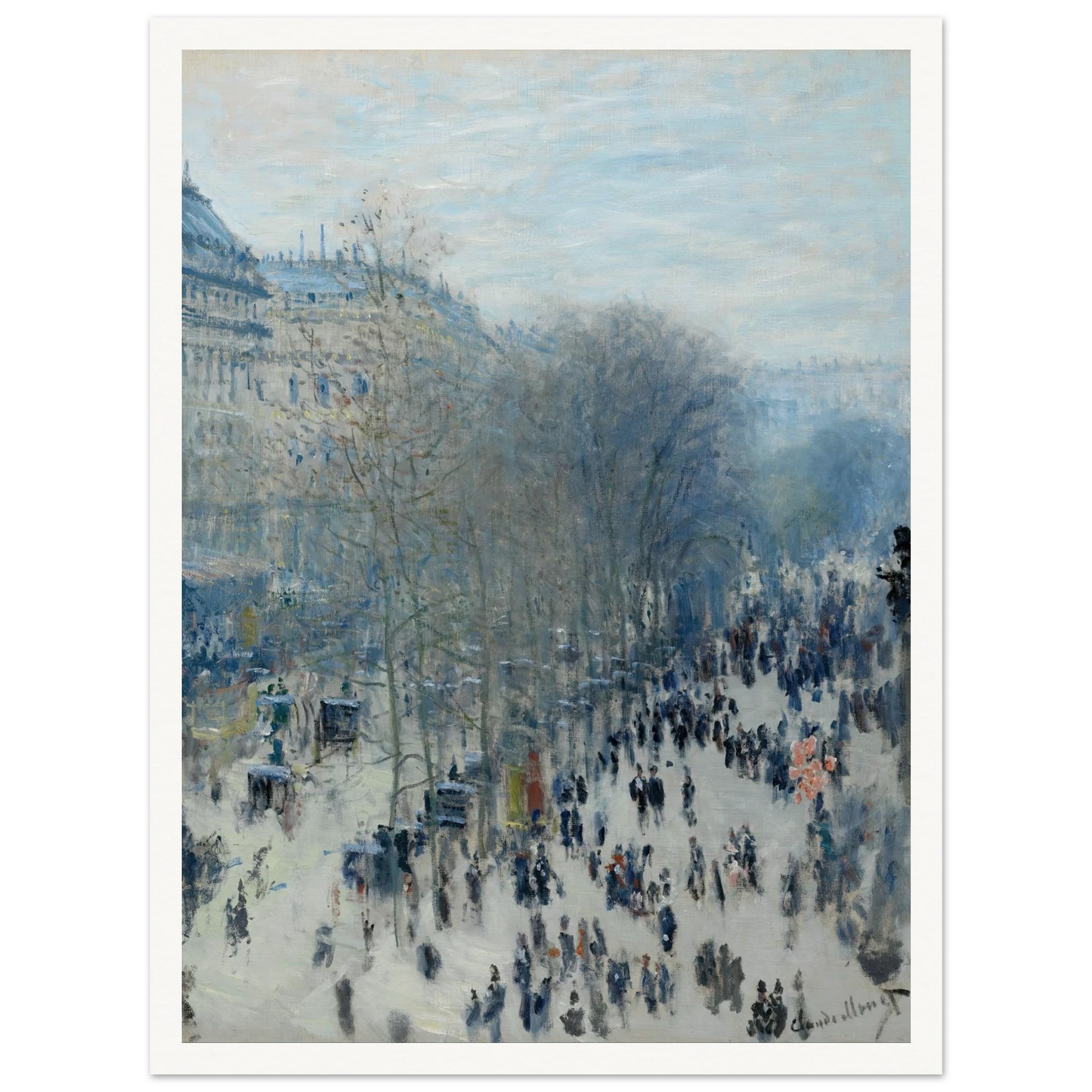 Boulevard des Capucines Art Print | Claude Monet-Quipham Collections