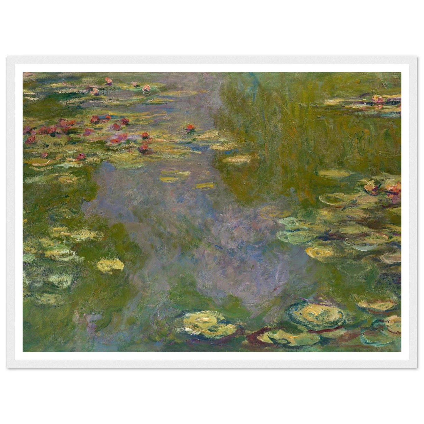 Water Lilies (1919) Art Print | Claude Monet-Quipham Collections