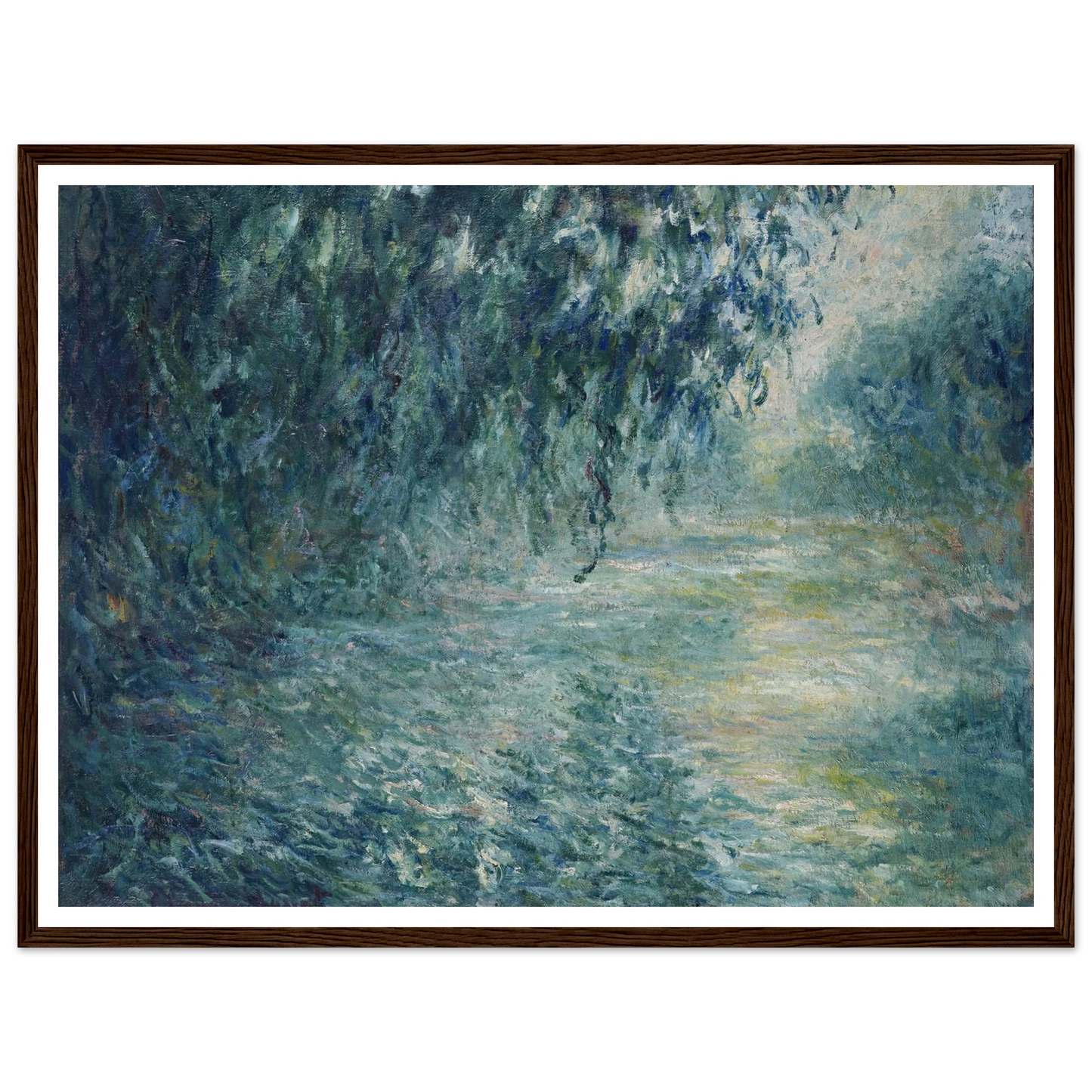 Morning on the Seine (1898) Art Print | Claude Monet-Quipham Collections