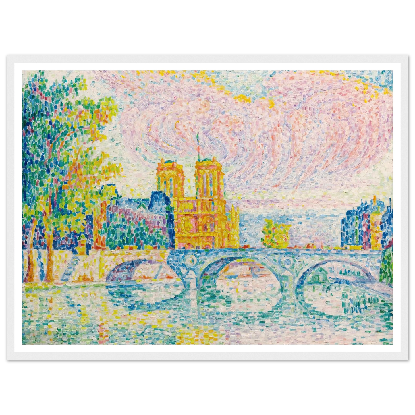 La Cité, Paris (1934) Art Print | Paul Signac-Quipham Collections