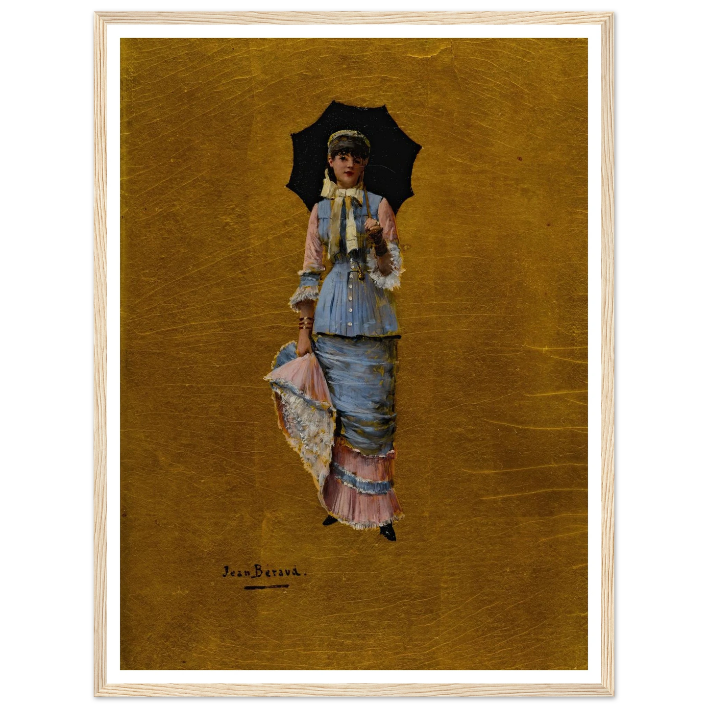 Jeune femme a l’ombrelle Art Print | Jean Beraud-Quipham Collections
