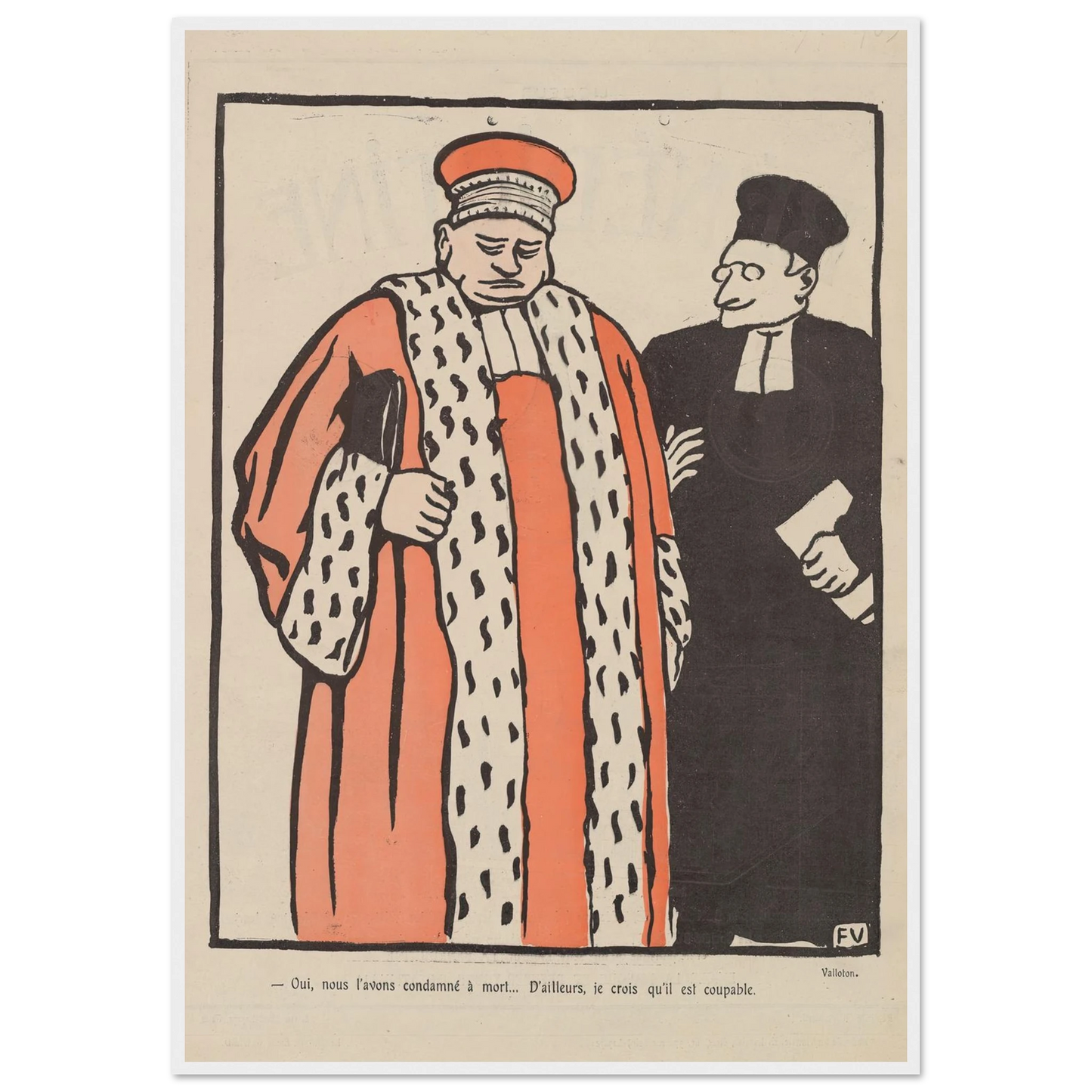29 septembre 1903 Art Print | Felix Vallotton-Quipham Collections