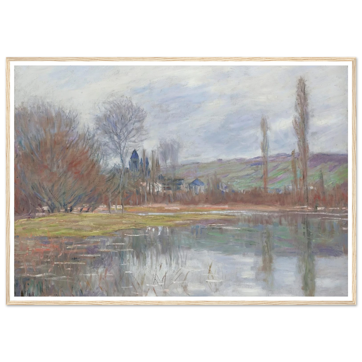 Printemps À Vétheuil (1881) Art Print | Claude Monet-Quipham Collections
