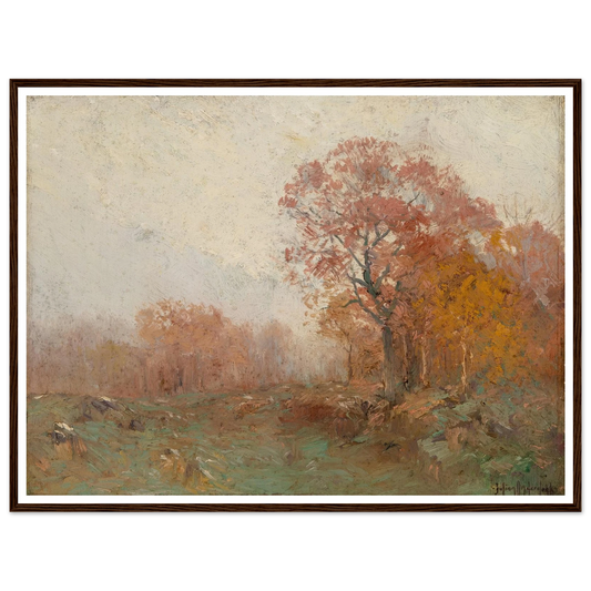 A November Morning (1909) Art Print | Julian Onderdonk-Quipham Collections