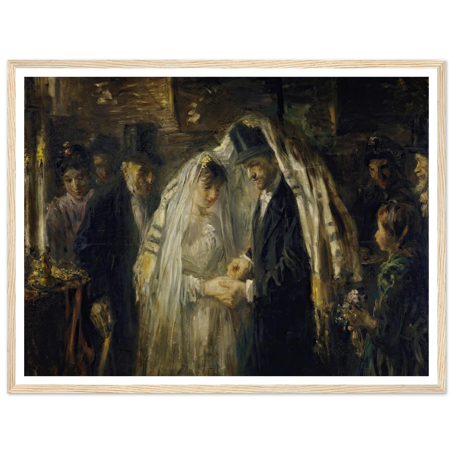 Jewish Wedding (1903) Art Print | Jozef Israels-Quipham Collections