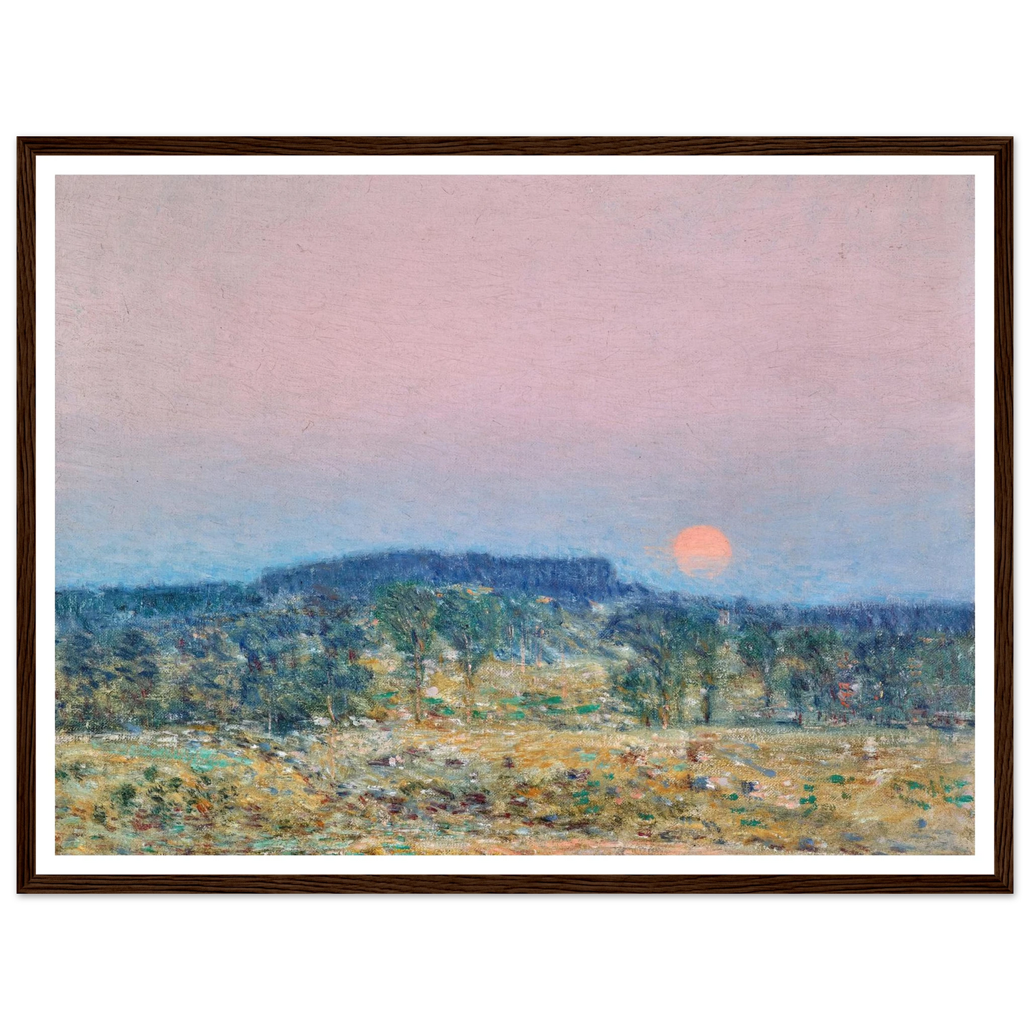 September Moonrise (1900) Art Print | Childe Hassam-Quipham Collections