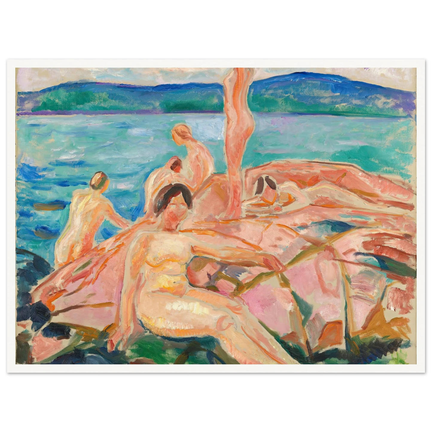 Midsummer (1915) Art Print | Edvard Munch-Quipham Collections