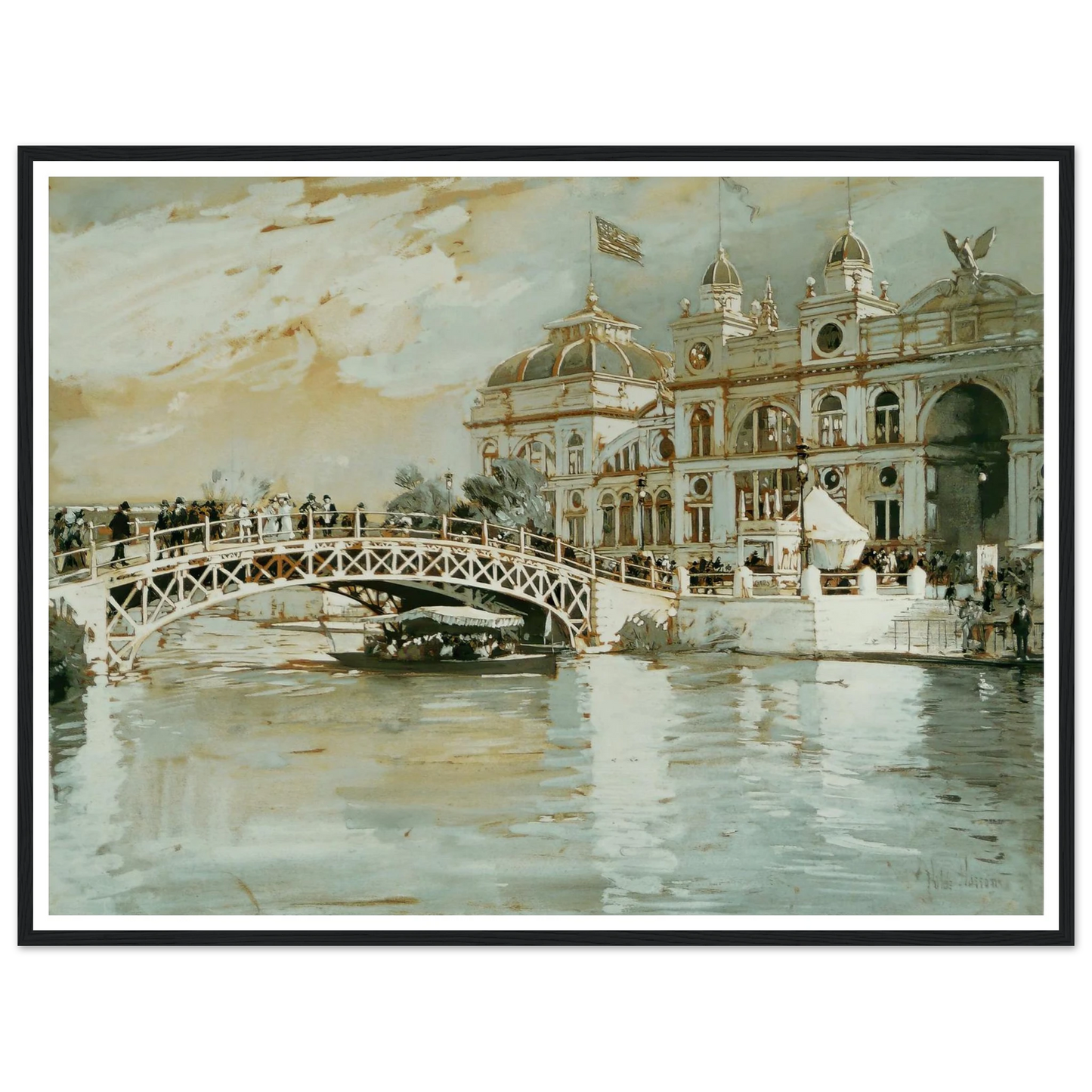 Columbian Exposition, Chicago (1892) Art Print | Childe Hassam-Quipham Collections
