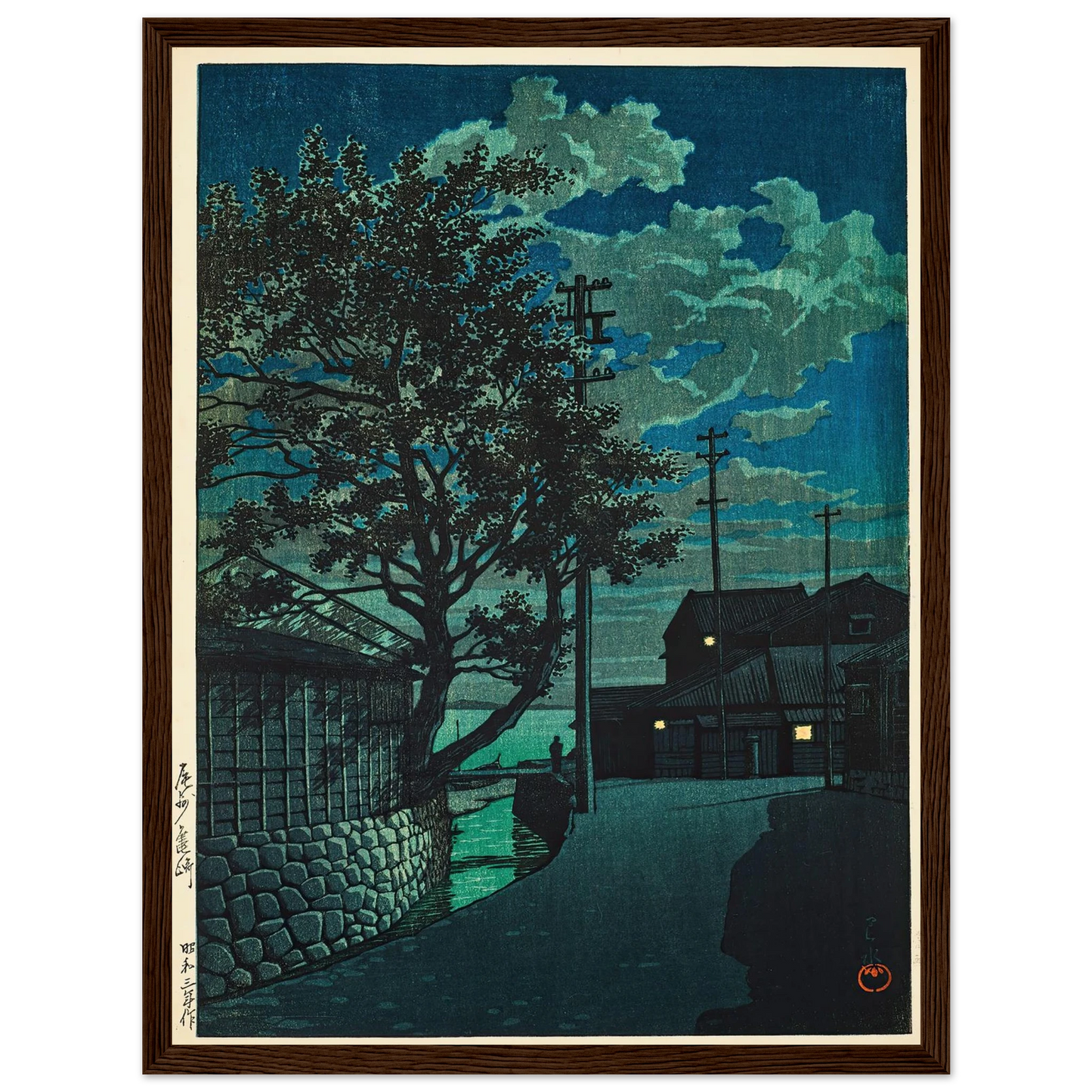 Kamezaki Bishu (1928) Art Print | Kawase Hasui-Quipham Collections