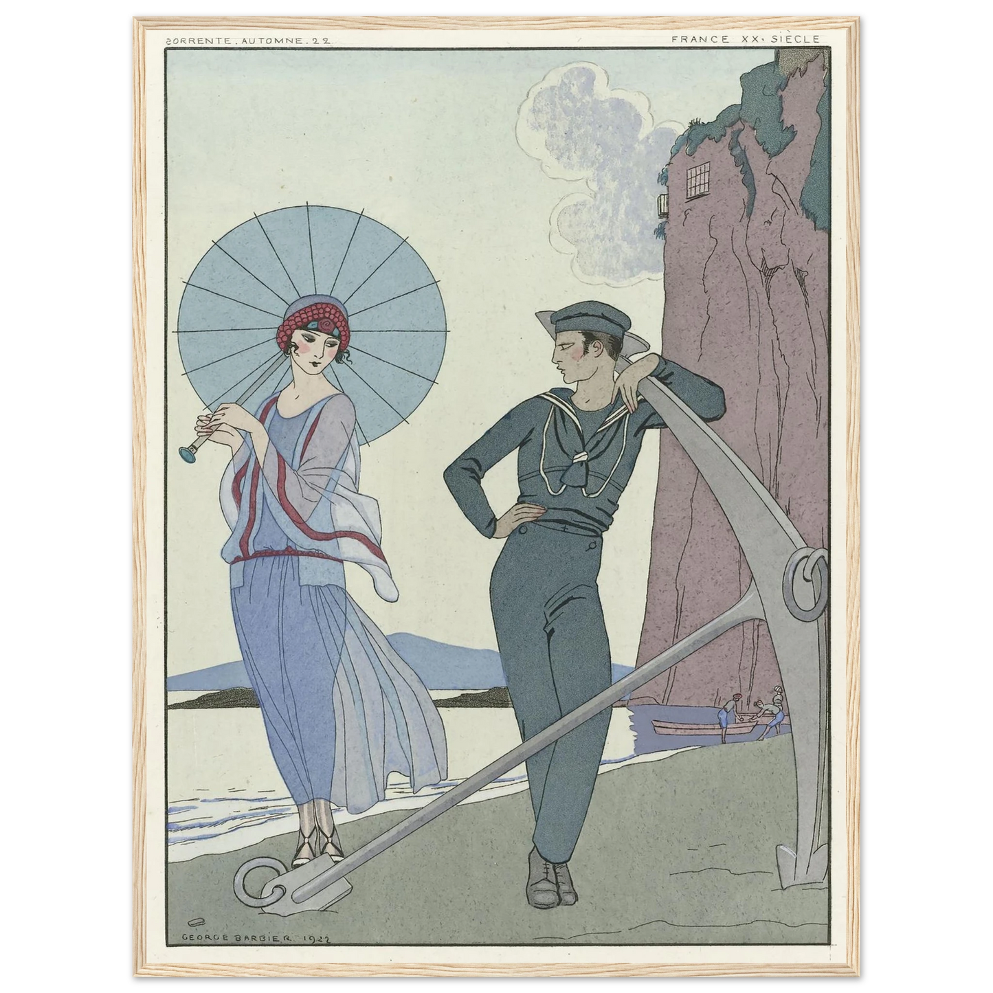 Joie de vivre; Falbalas et Fanfreluches (1923) Art Print | George Barbier-Quipham Collections