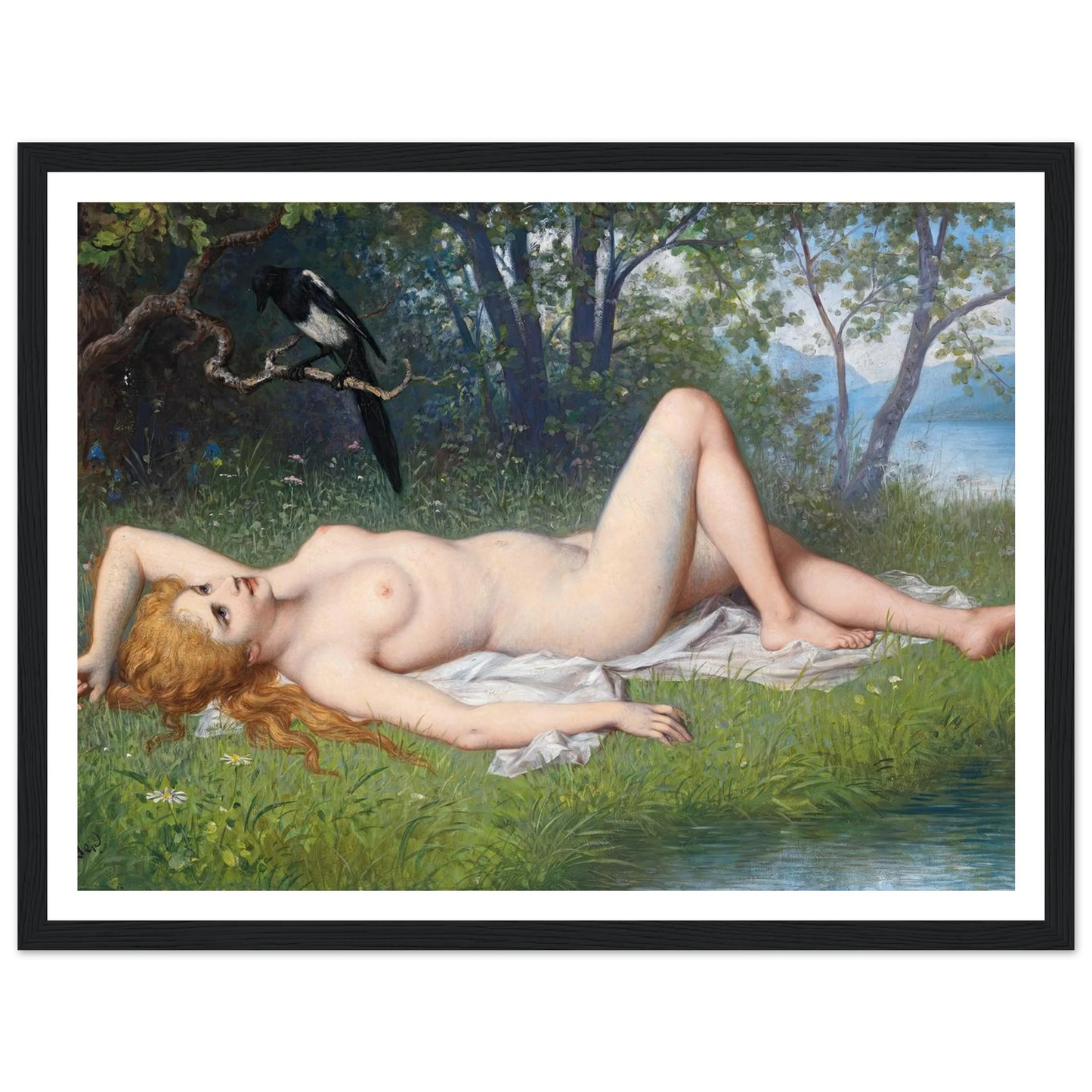 Die Elster Art Print | Carl Schweninger Jr-Quipham Collections