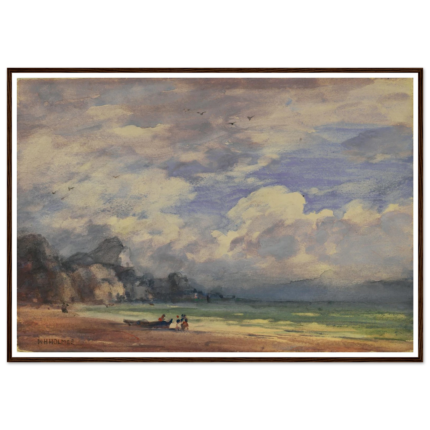 On The California Coast Art Print | William Henry Holmes-Quipham Collections