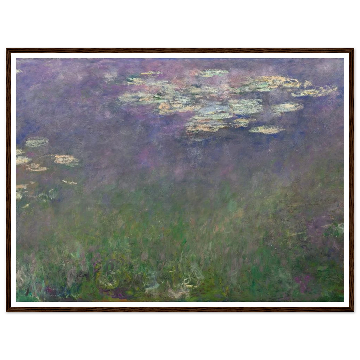 Water Lilies (Agapanthus) (c. 1915–26) Art Print | Claude Monet-Quipham Collections