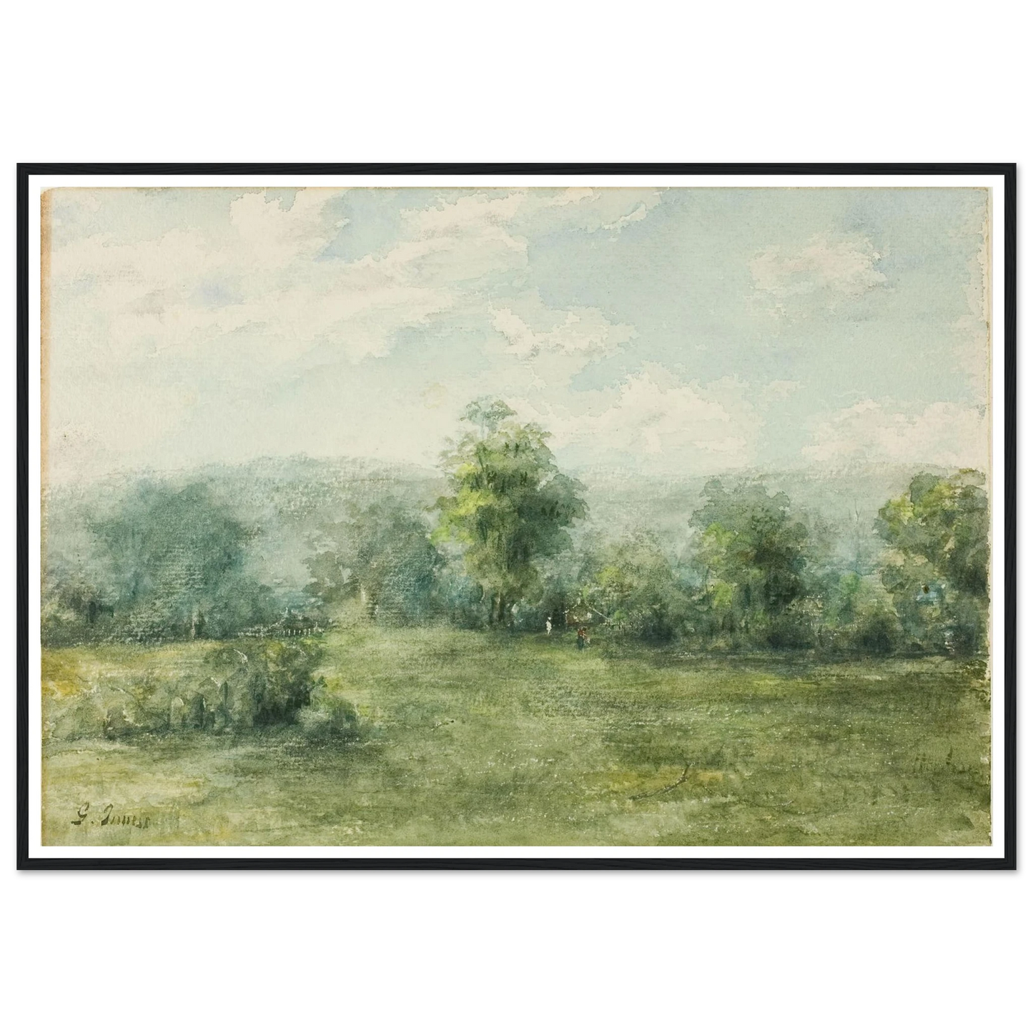 Landscape Art Print | George Inness-Quipham Collections